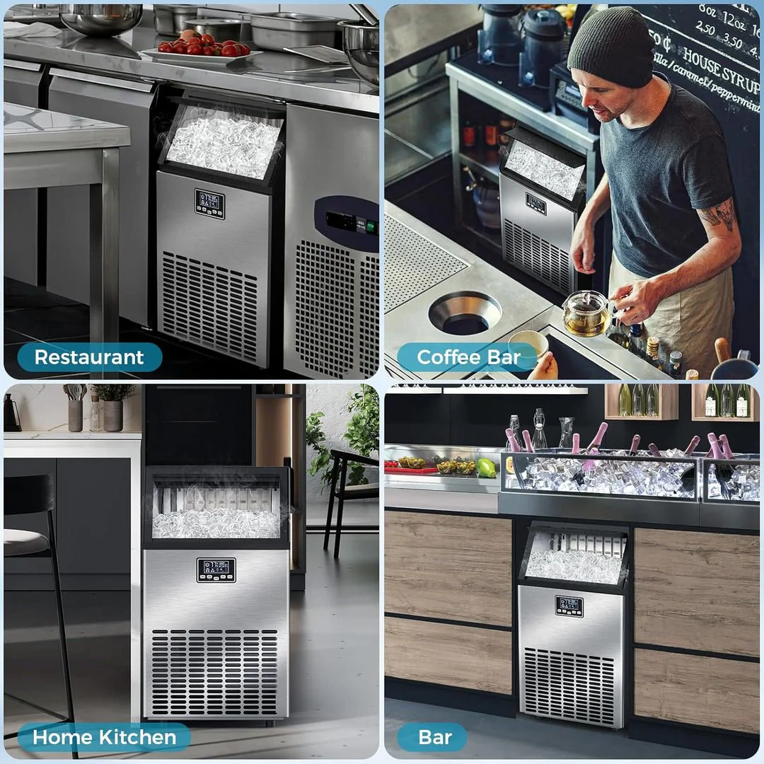 100LBS/200LBS/265LBS Freestanding Commercial Ice Maker Z5845A - Image 35