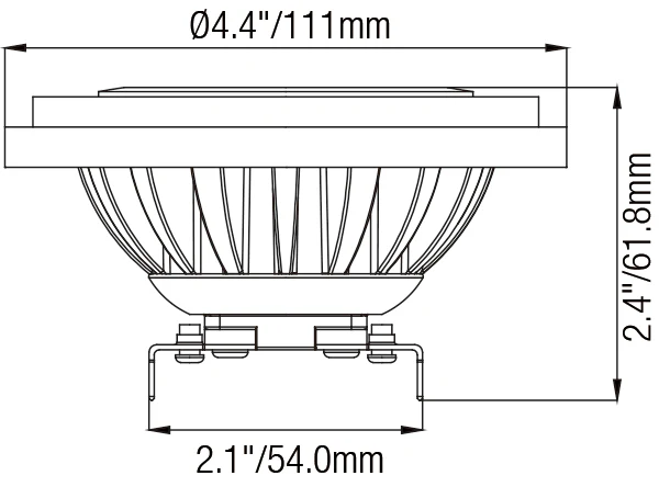 10W PAR36 Light – RGBW Waterproof Smart LED with Wi-Fi & Bluetooth Control - Image 2