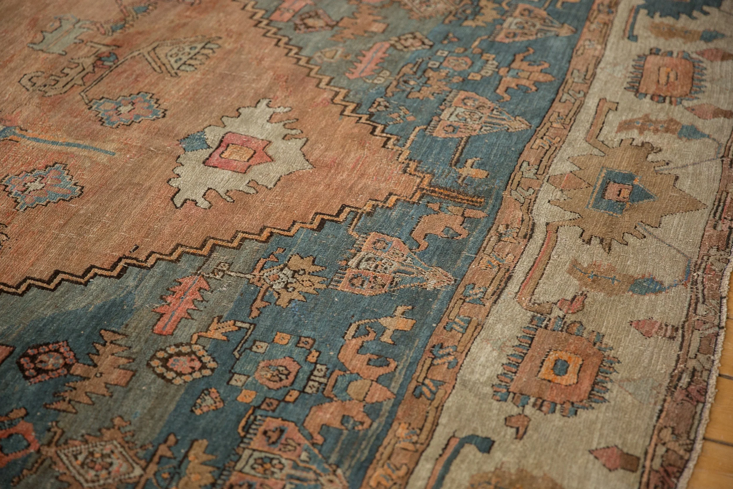 10x12.5 Antique Serapi Carpet - Image 10