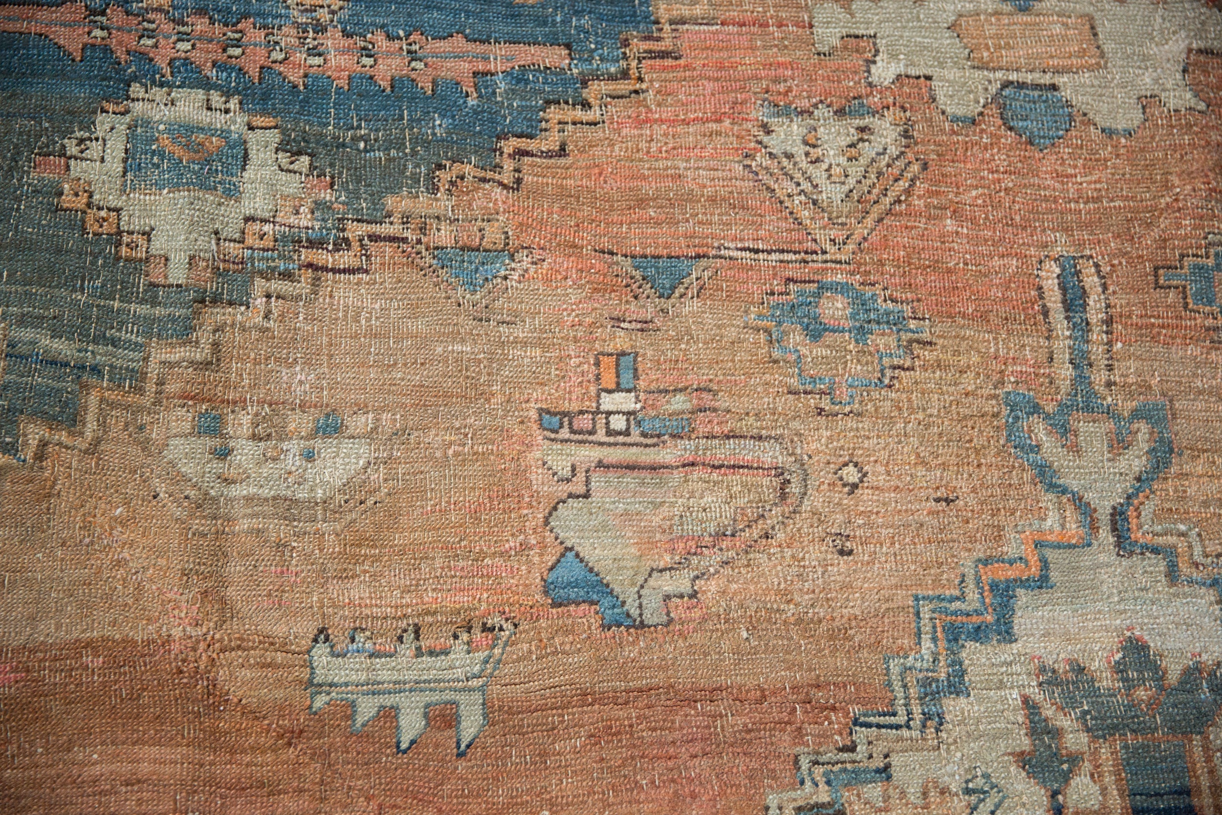 10x12.5 Antique Serapi Carpet - Image 15