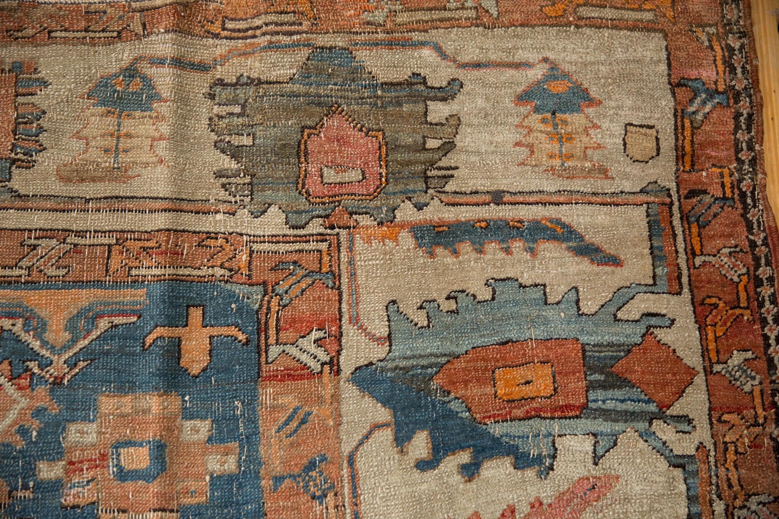 10x12.5 Antique Serapi Carpet - Image 3