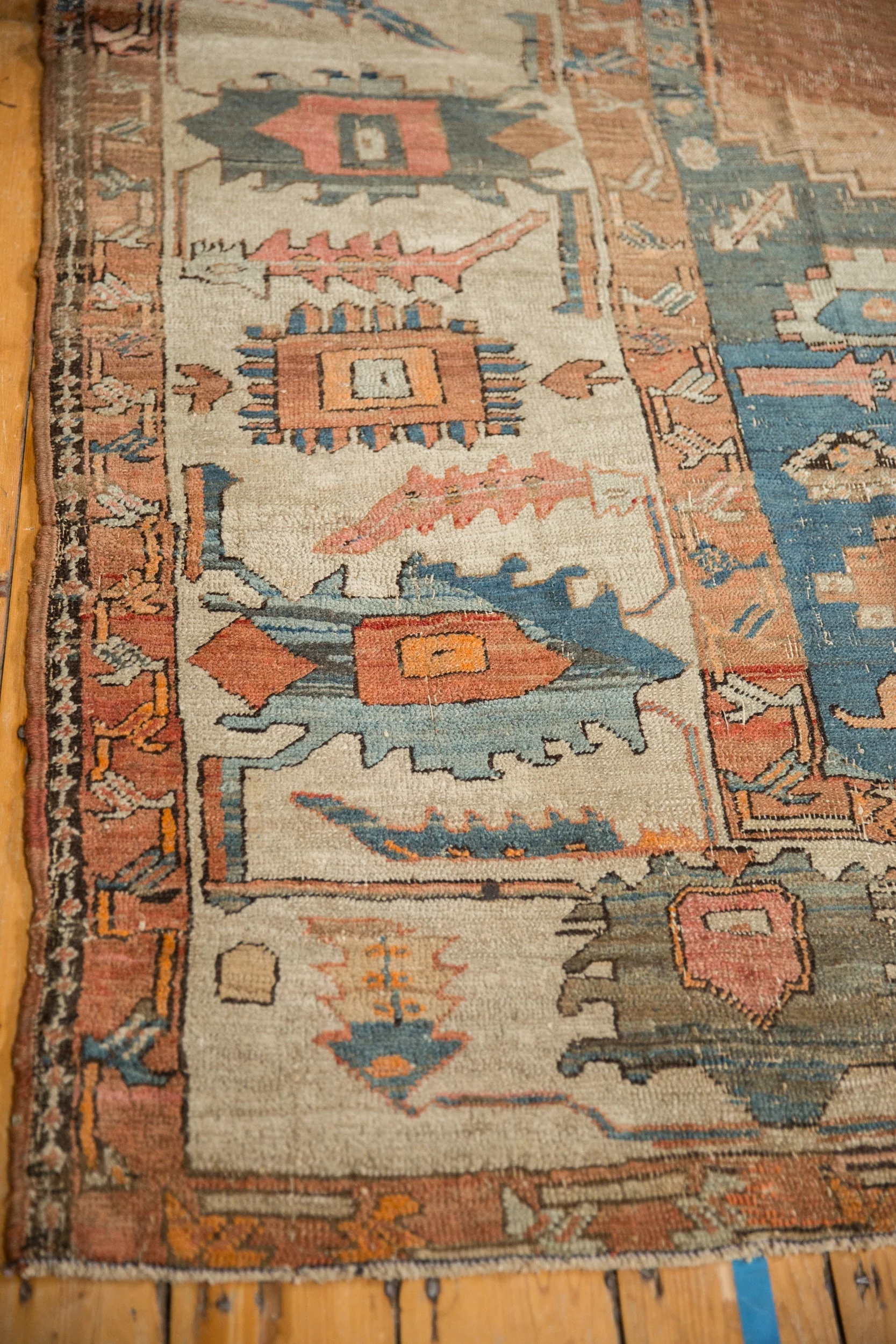 10x12.5 Antique Serapi Carpet - Image 5