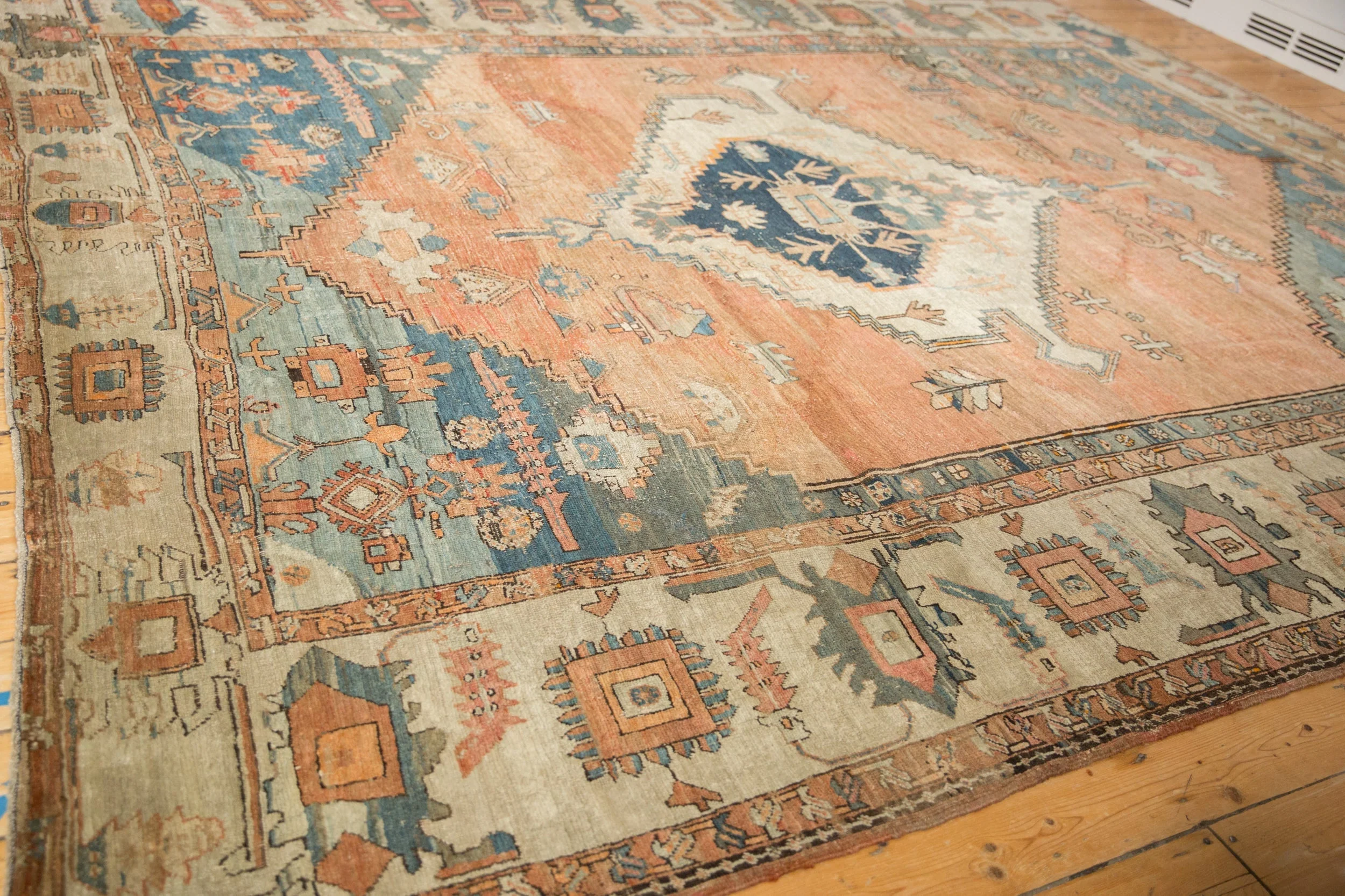 10x12.5 Antique Serapi Carpet - Image 6