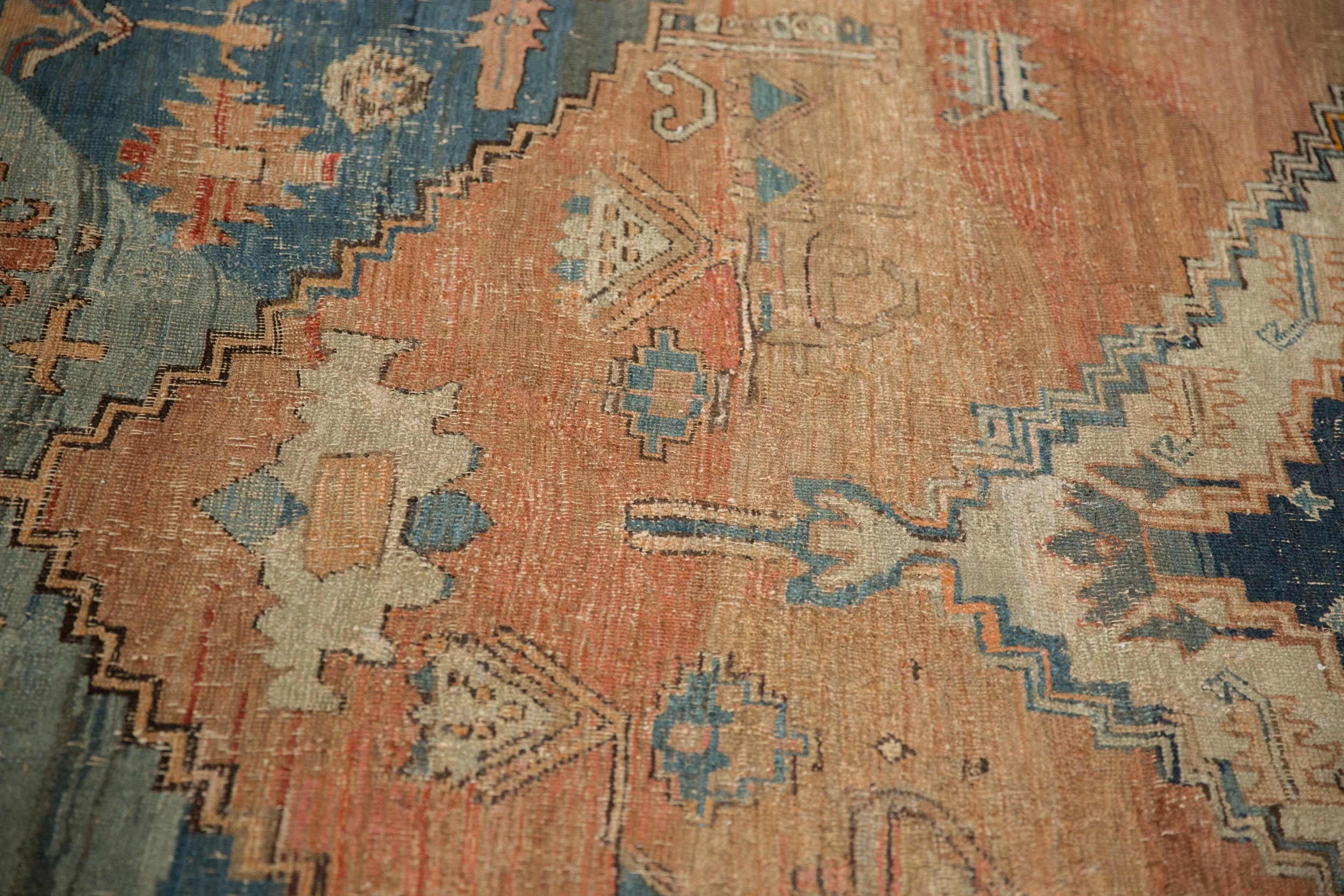 10x12.5 Antique Serapi Carpet - Image 8