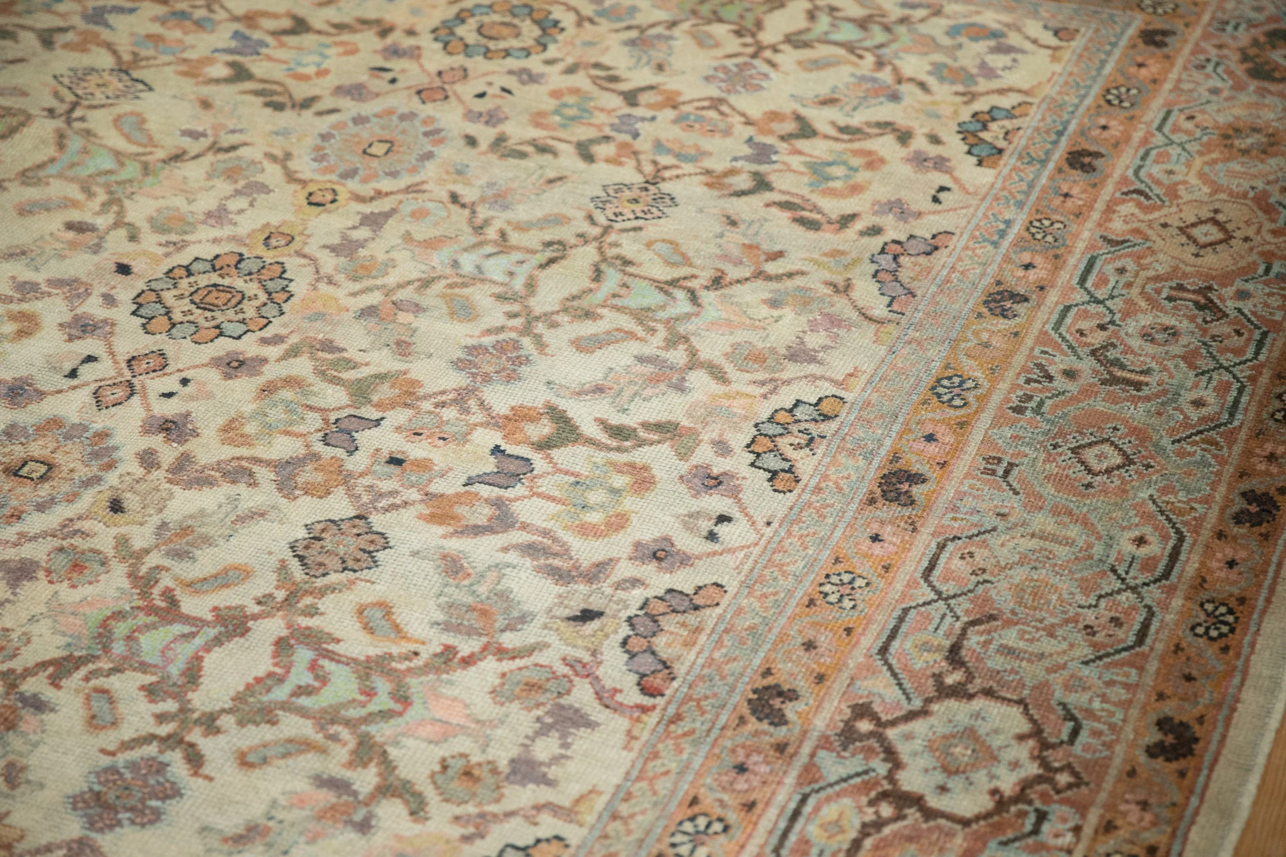 10x12 Antique Mahal Carpet - Image 7