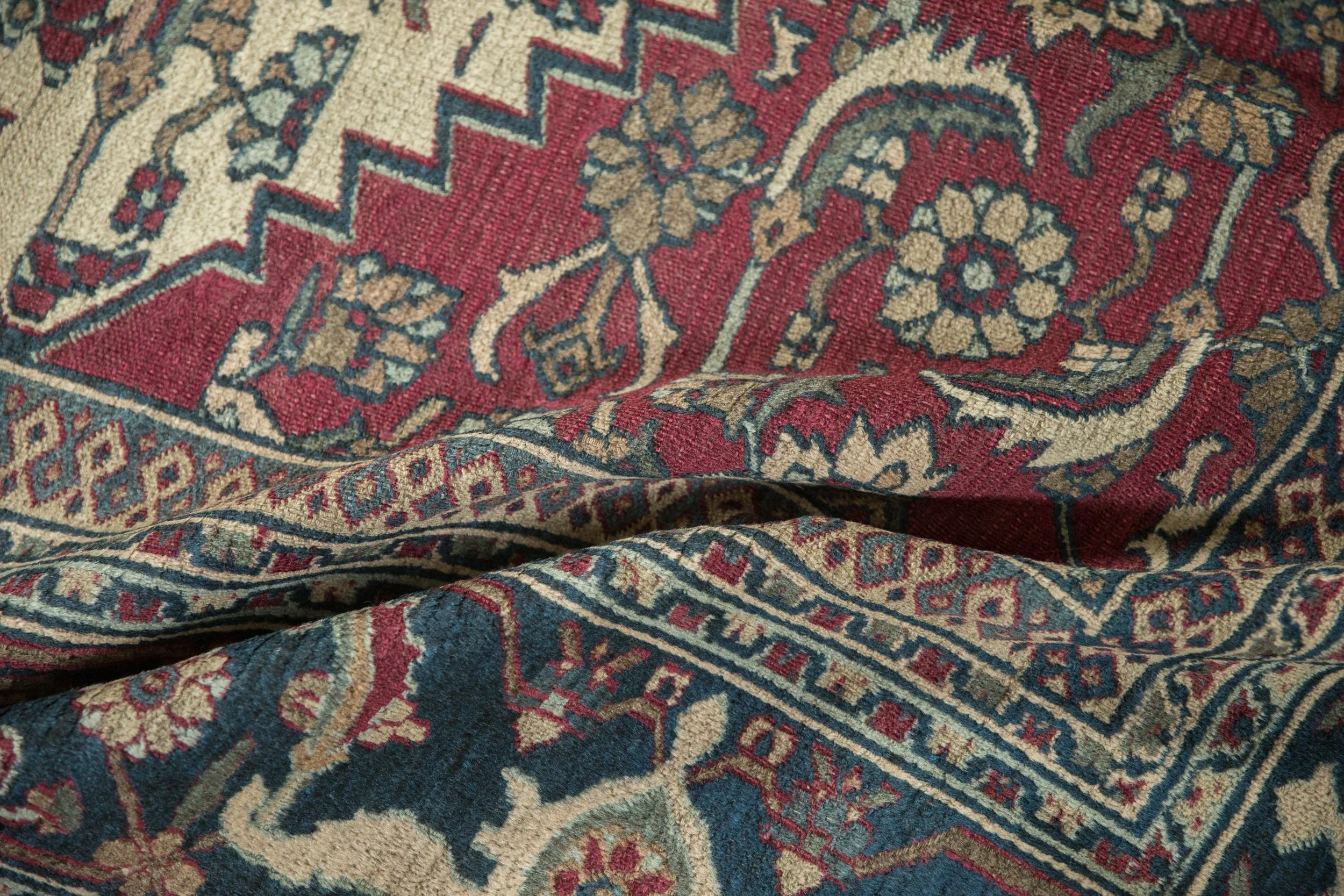 10x12 Vintage Khorassan Carpet - Image 12