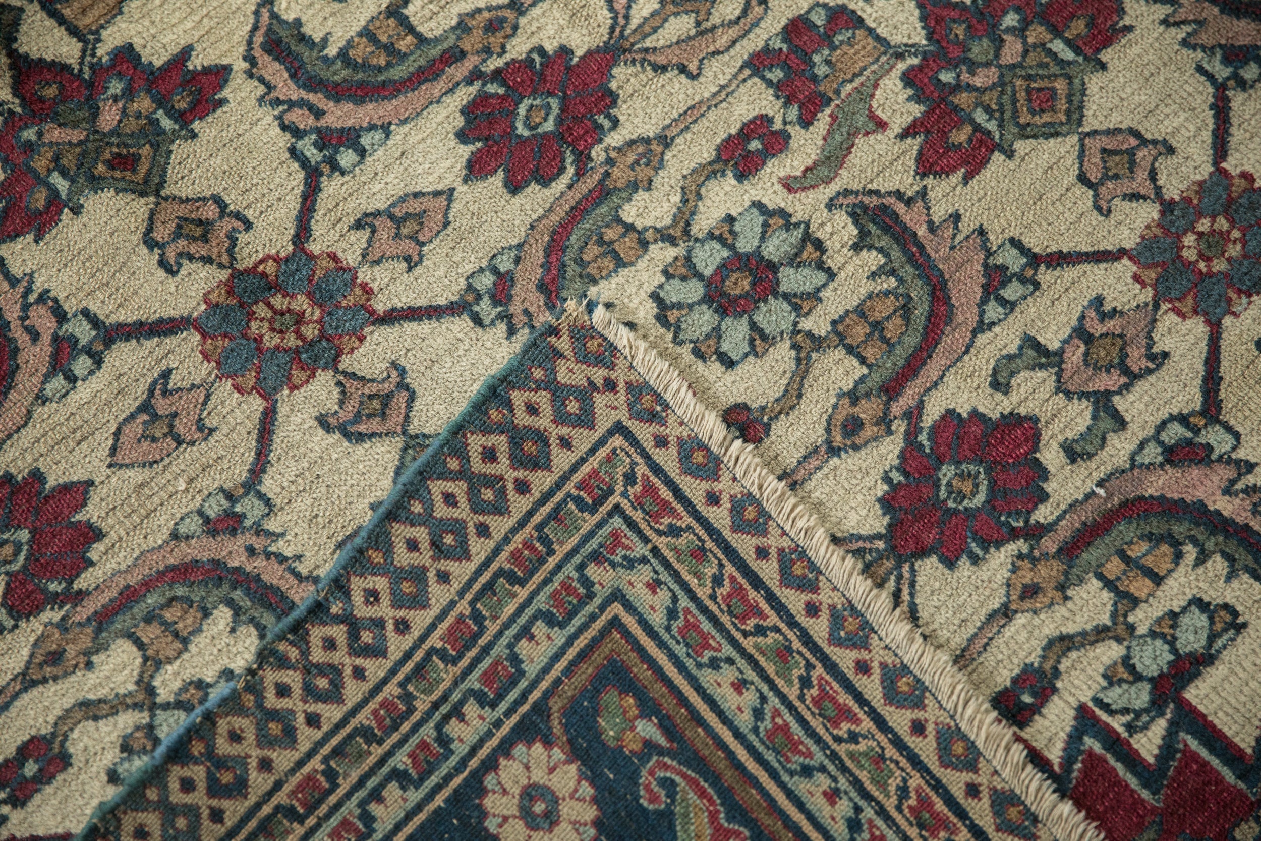 10x12 Vintage Khorassan Carpet - Image 13