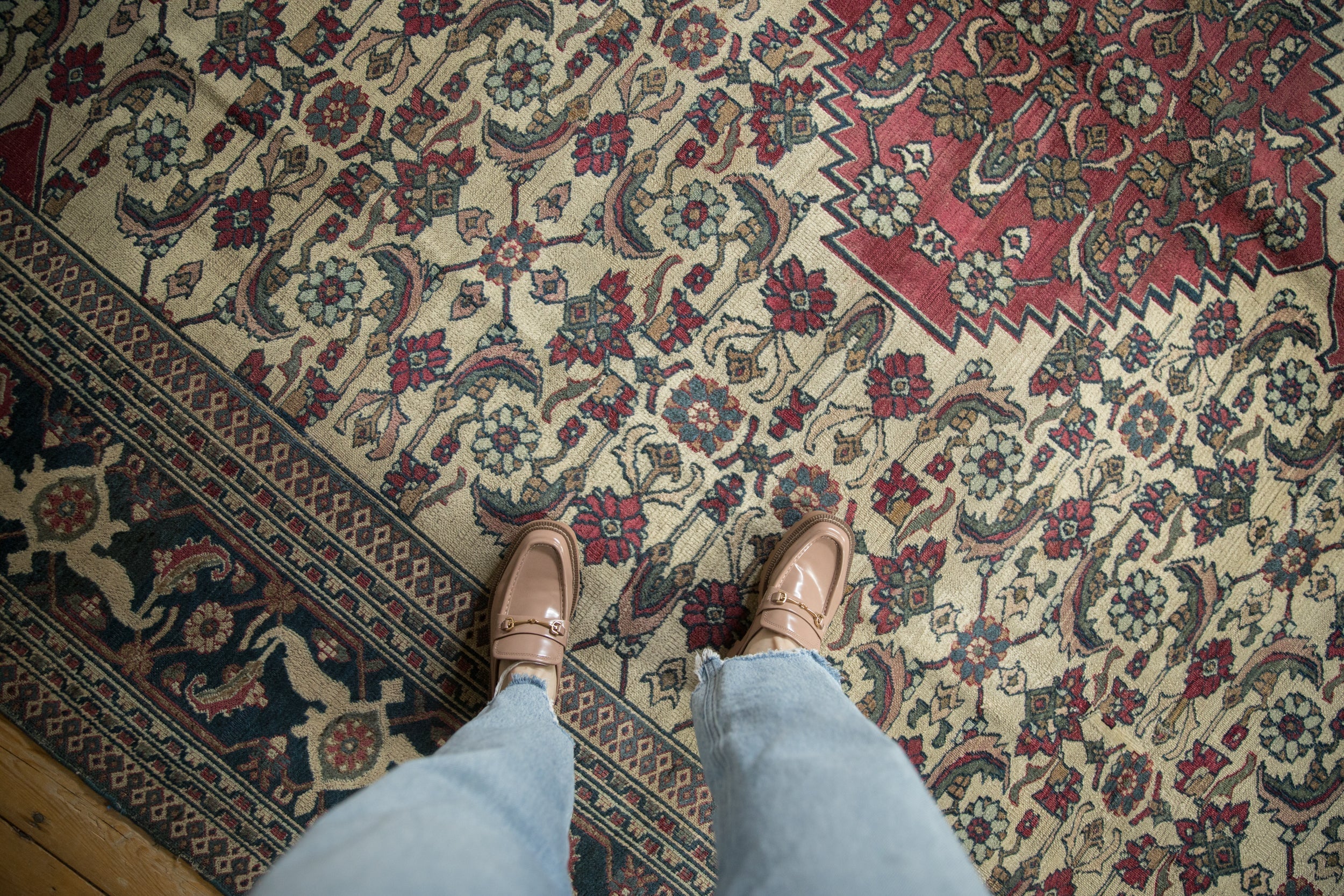 10x12 Vintage Khorassan Carpet - Image 2
