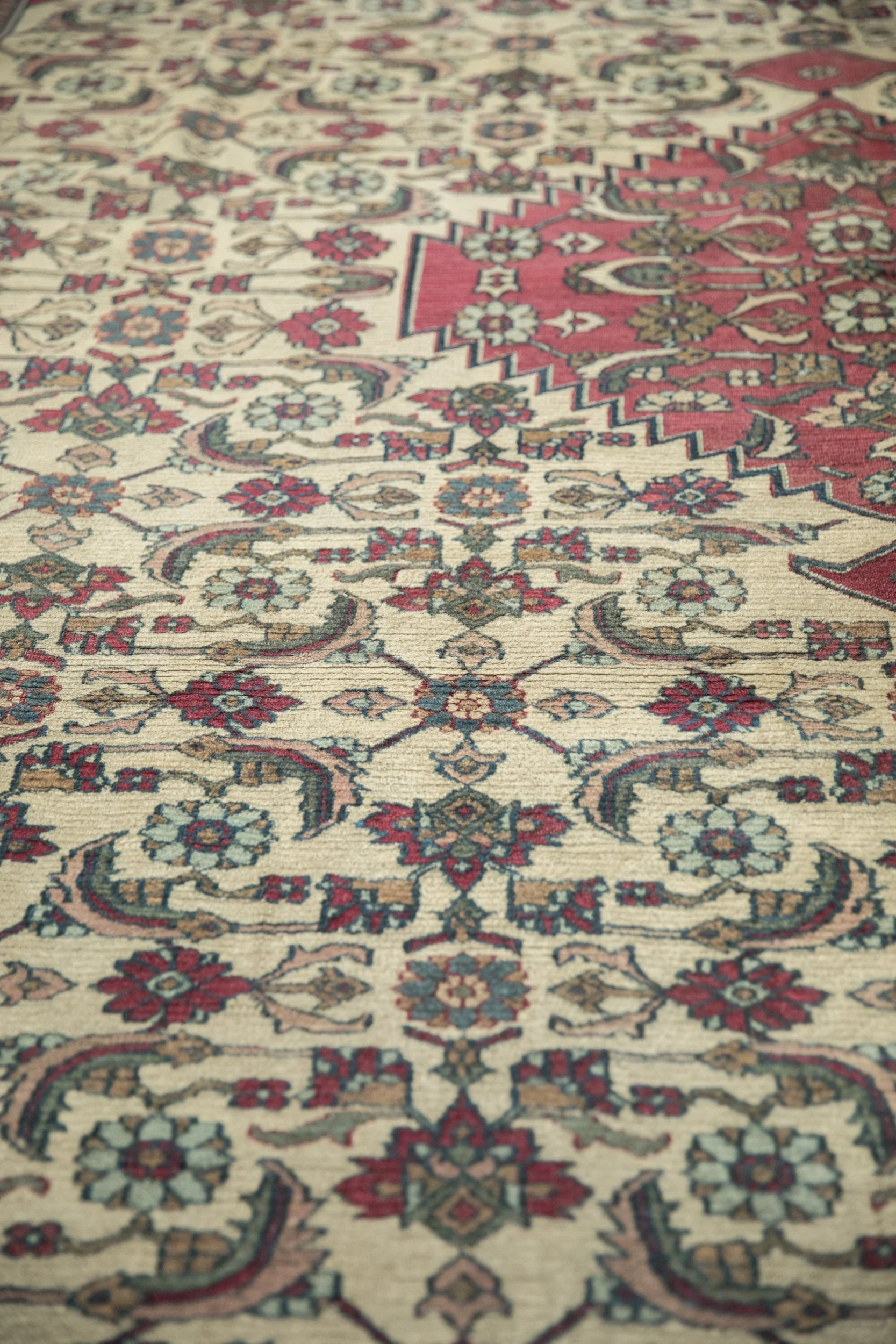 10x12 Vintage Khorassan Carpet - Image 8