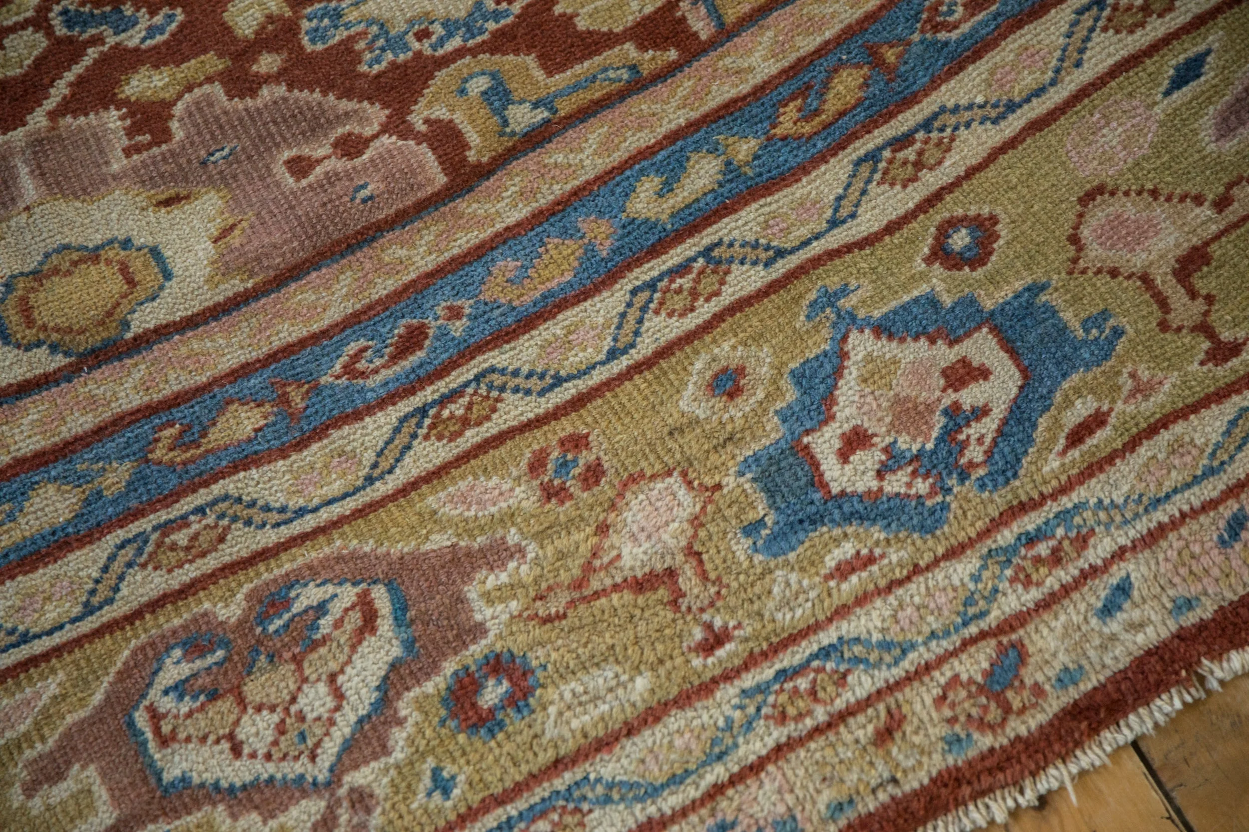RESERVED 10x13.5 Antique Mahal Carpet - Image 12