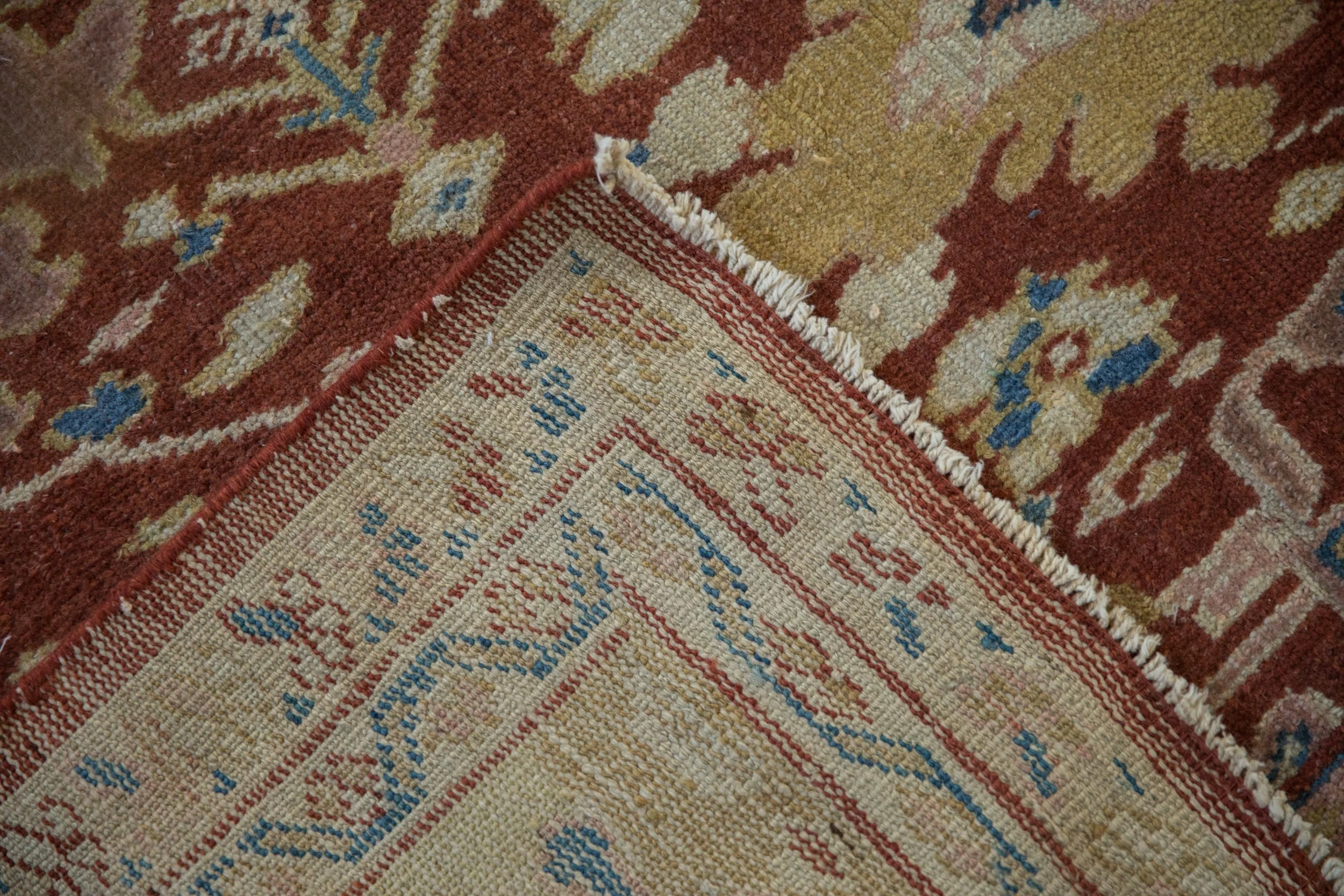 RESERVED 10x13.5 Antique Mahal Carpet - Image 15