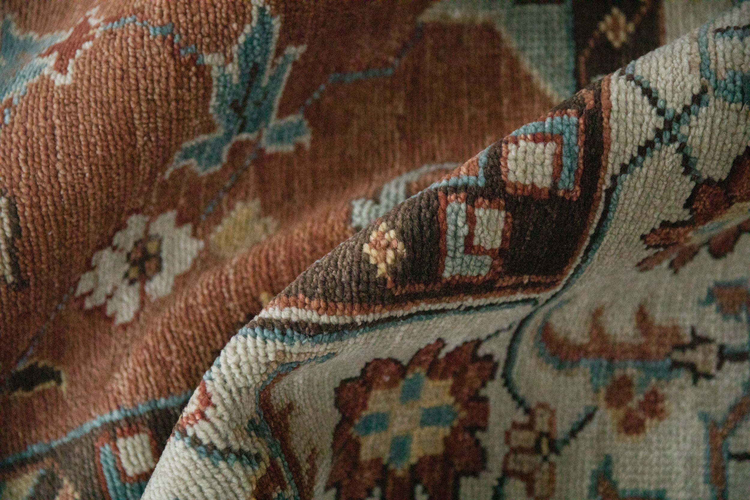 10x13.5 Indian Mahal Design Carpet - Image 12