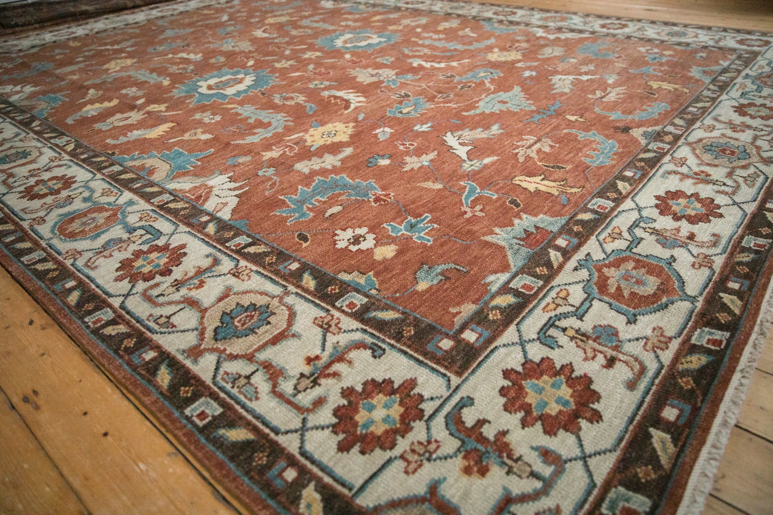 10x13.5 Indian Mahal Design Carpet - Image 4