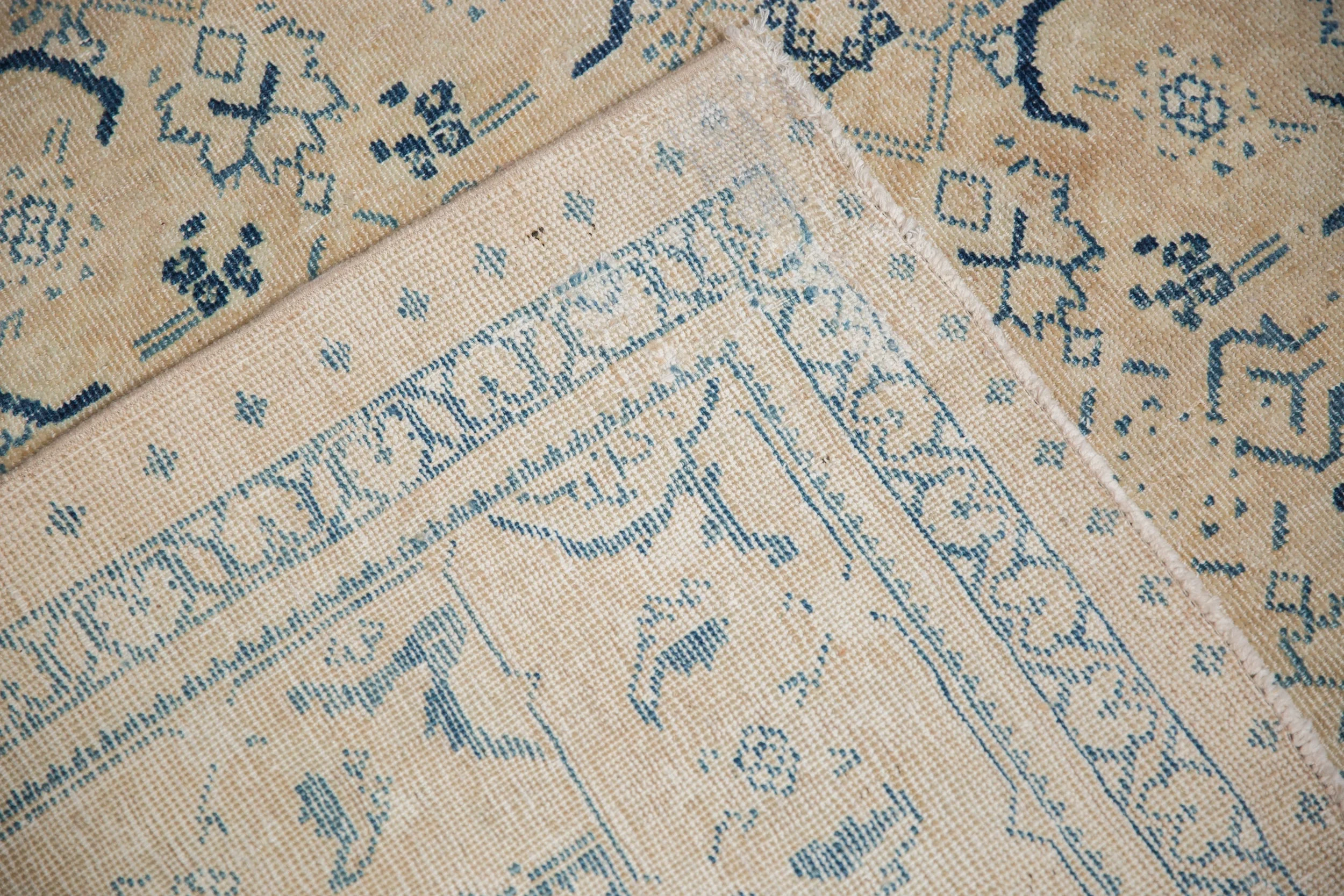 10x13.5 Vintage Distressed Mahal Carpet - Image 10