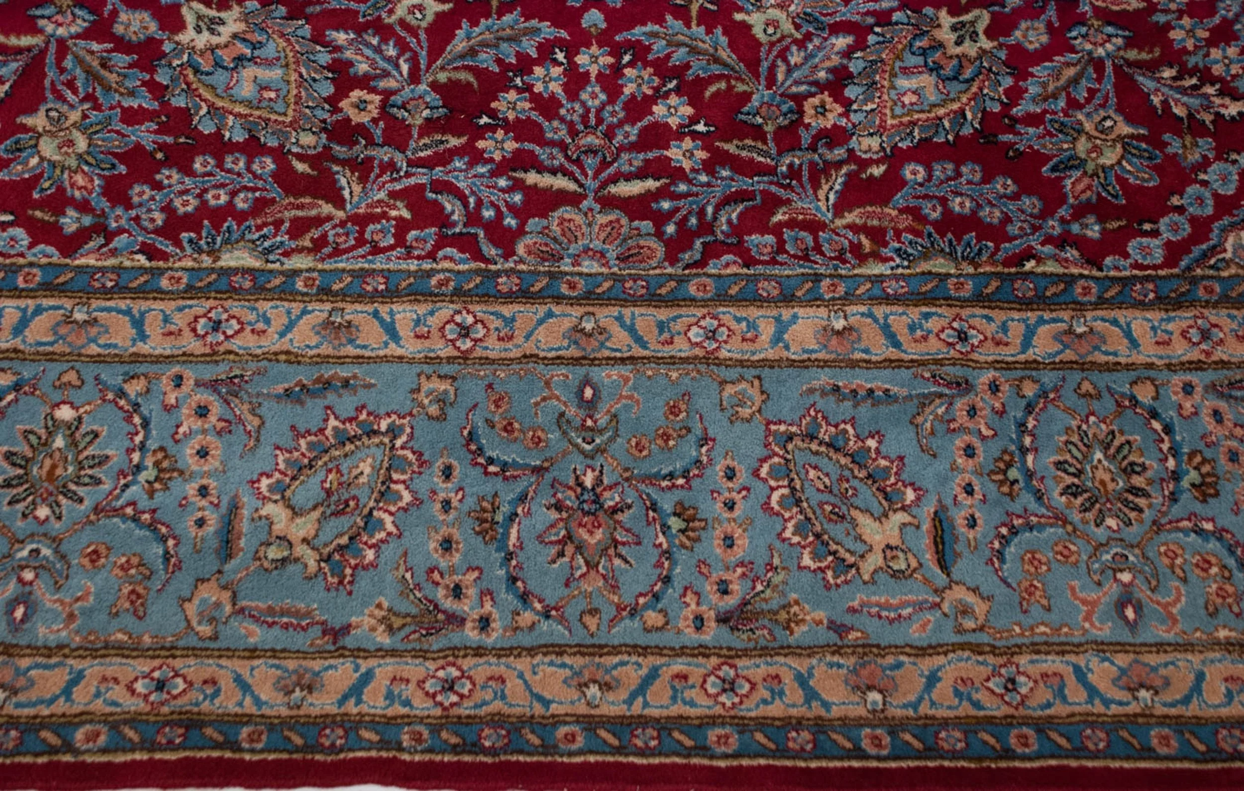 10x13.5 Vintage Kerman Carpet - Image 7