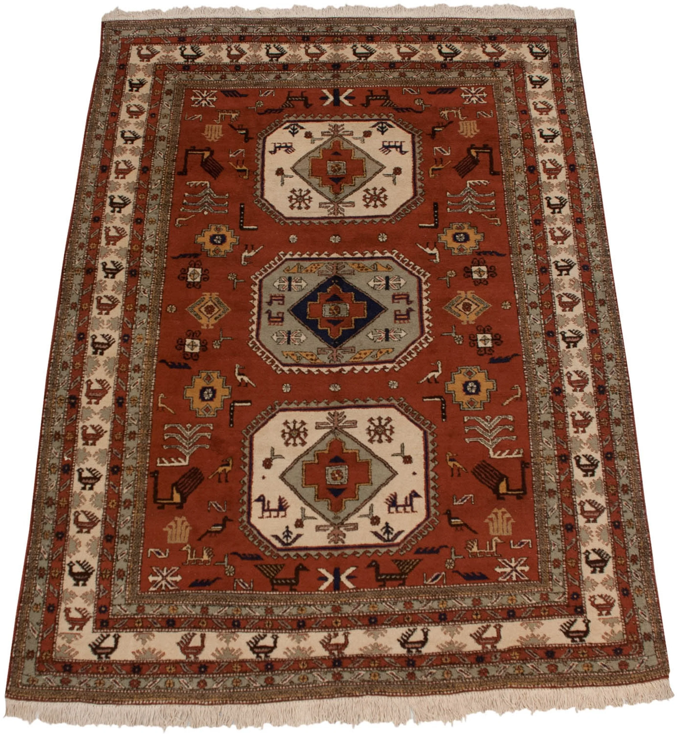 10x13.5 Vintage Meshkin Carpet - Image 2
