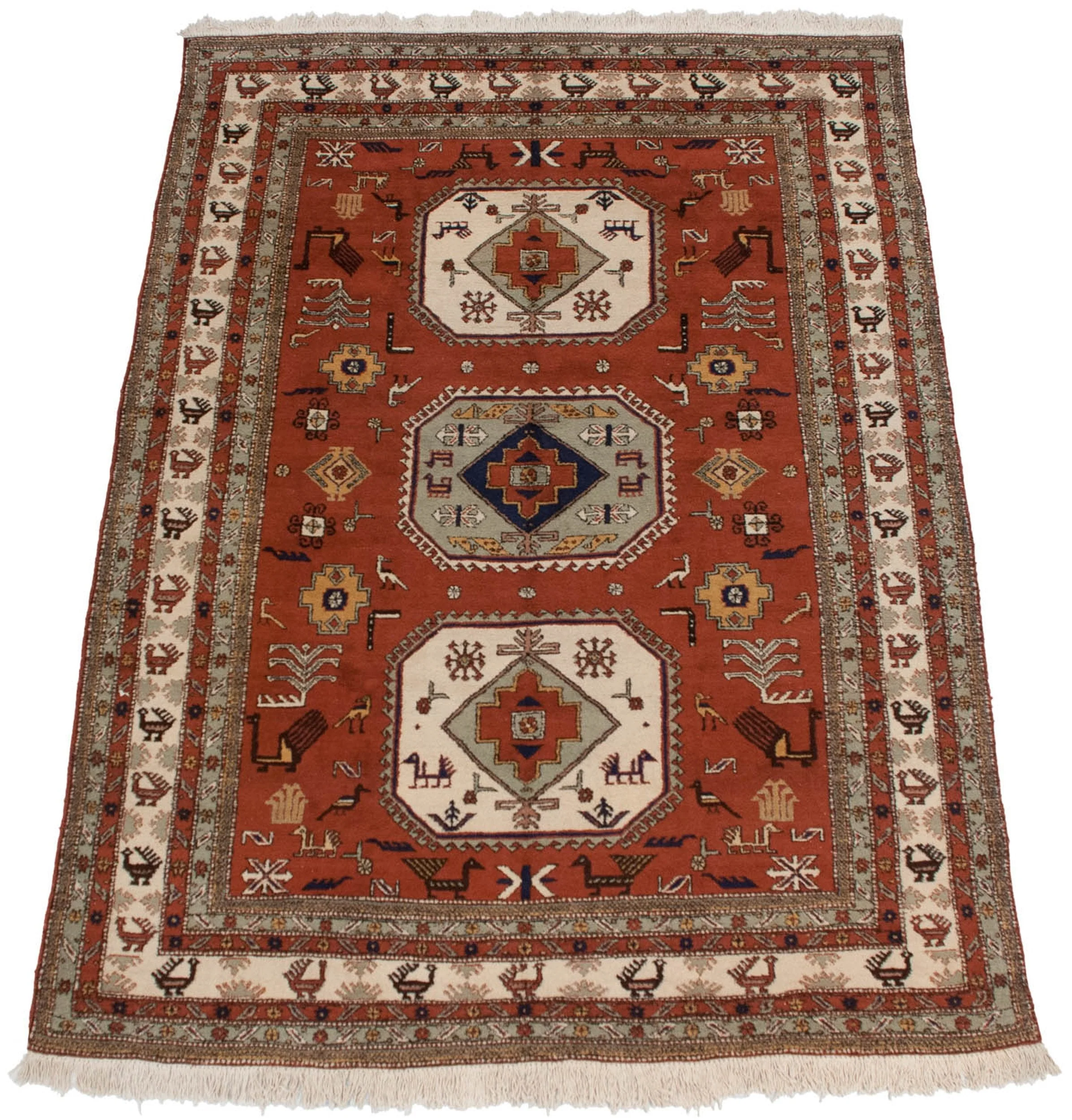 10x13.5 Vintage Meshkin Carpet - Image 3