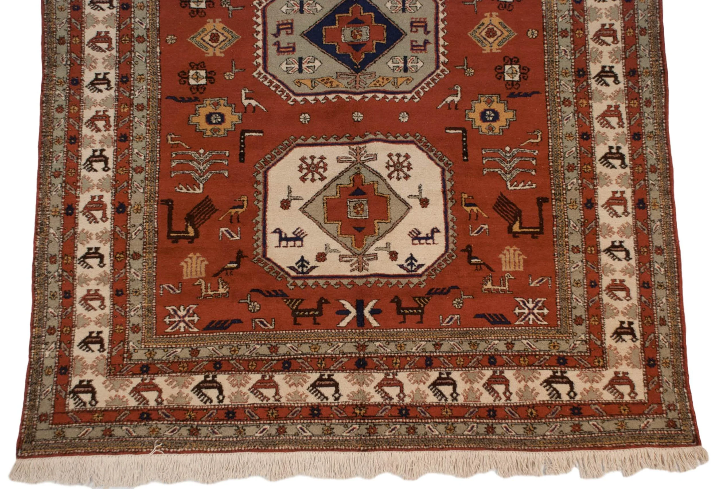10x13.5 Vintage Meshkin Carpet - Image 6