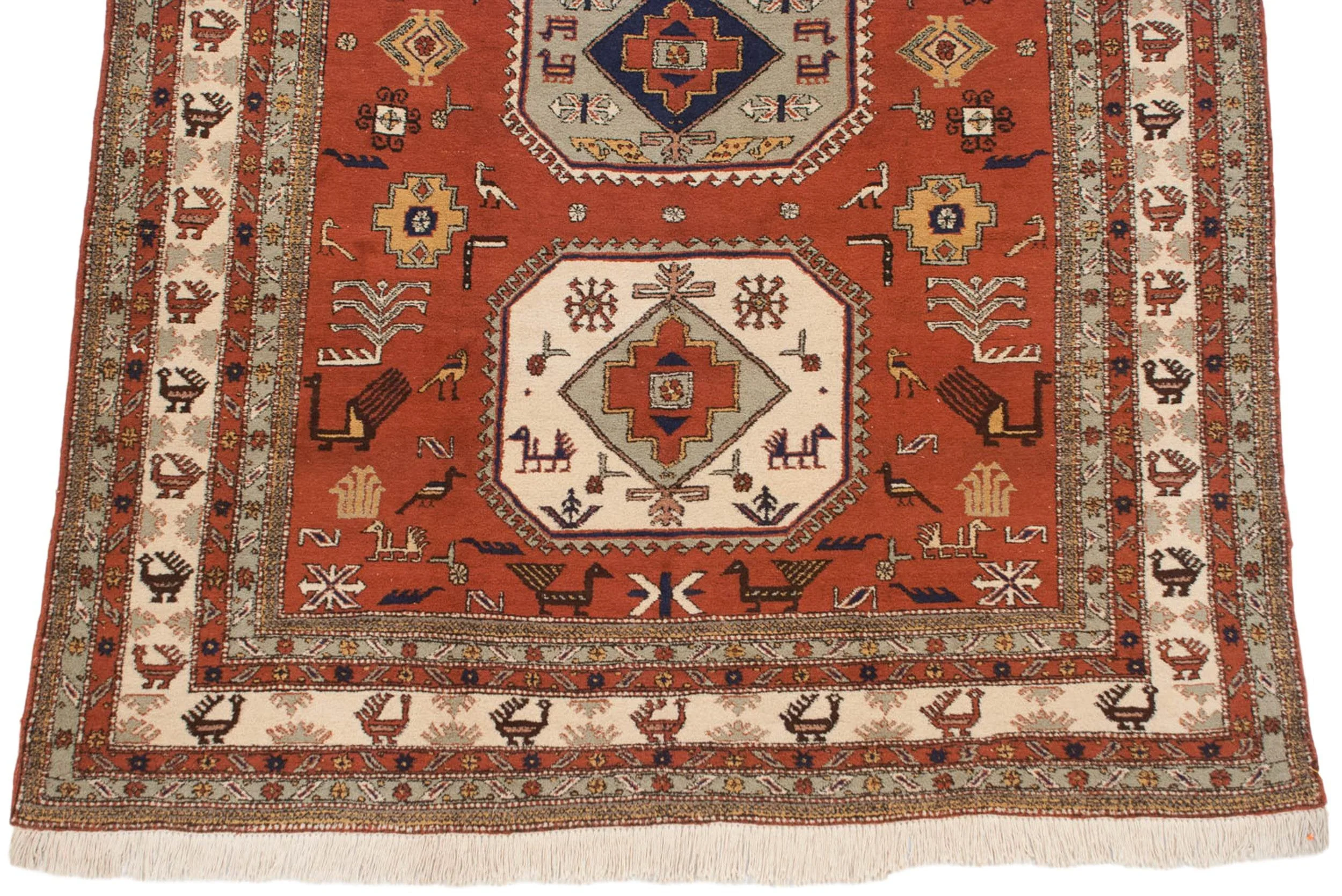 10x13.5 Vintage Meshkin Carpet - Image 7