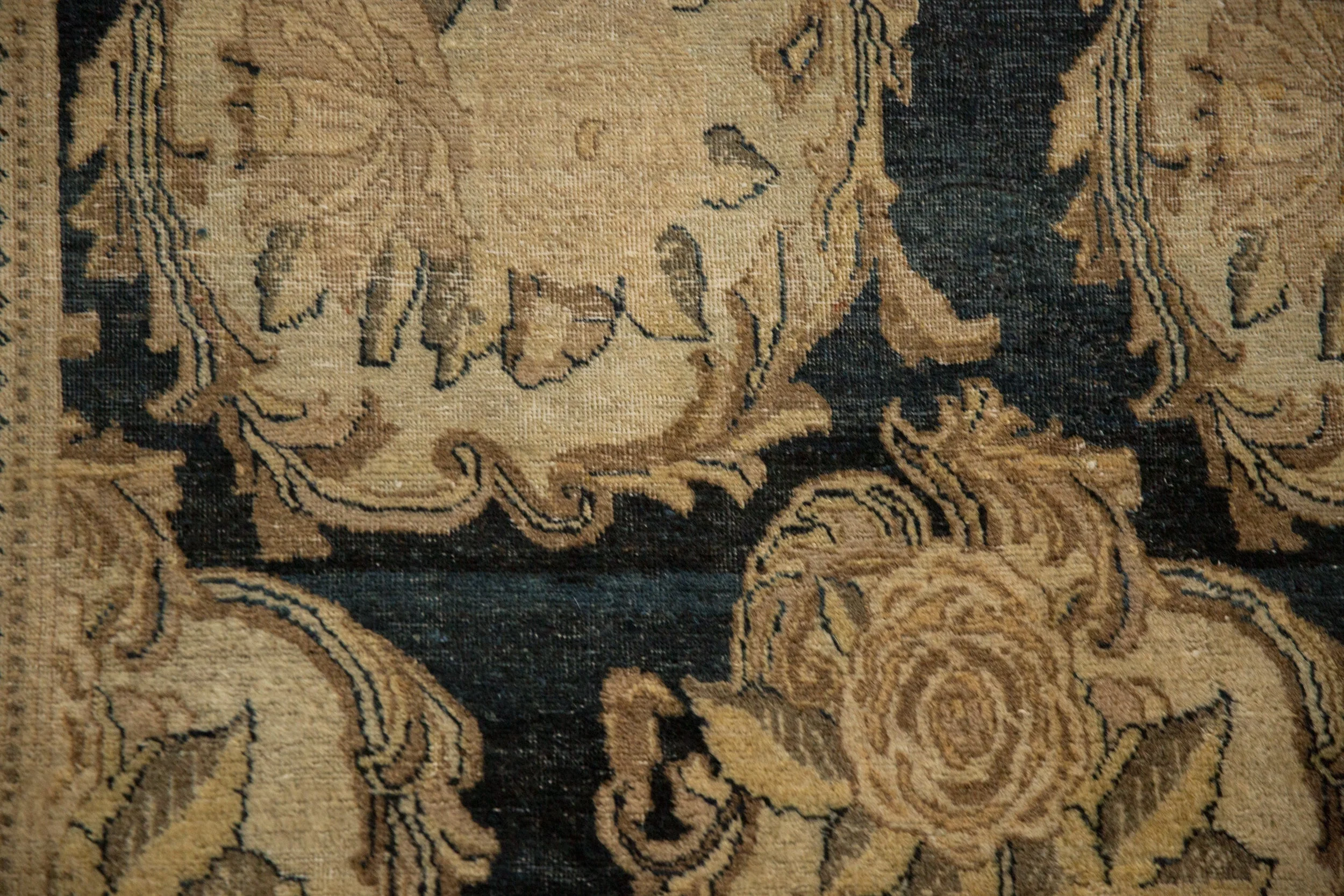 10x13 Antique Distressed Tabriz Carpet - Image 14