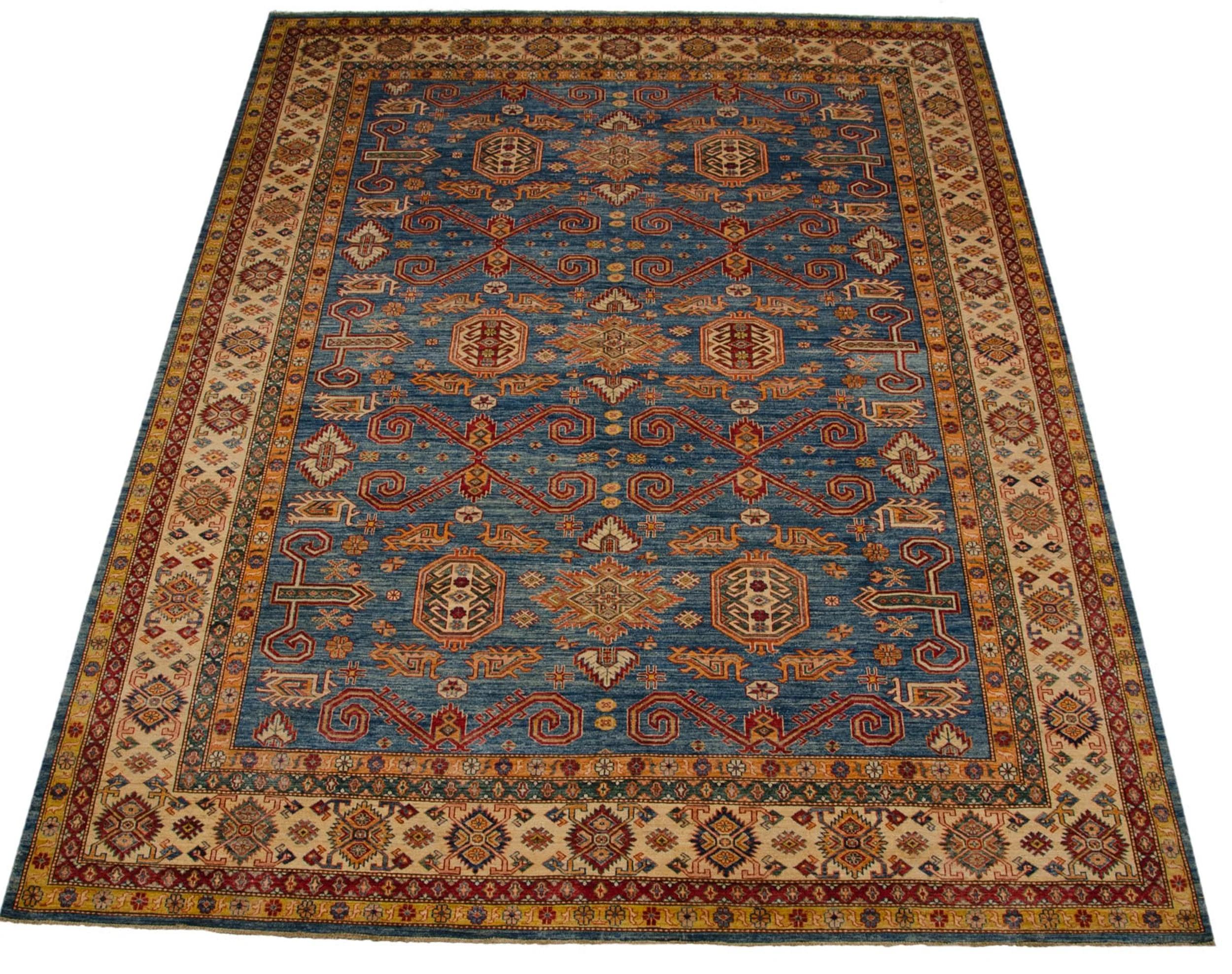 10x13 New Fine Pakistani Caucasian Design Carpet - Image 2