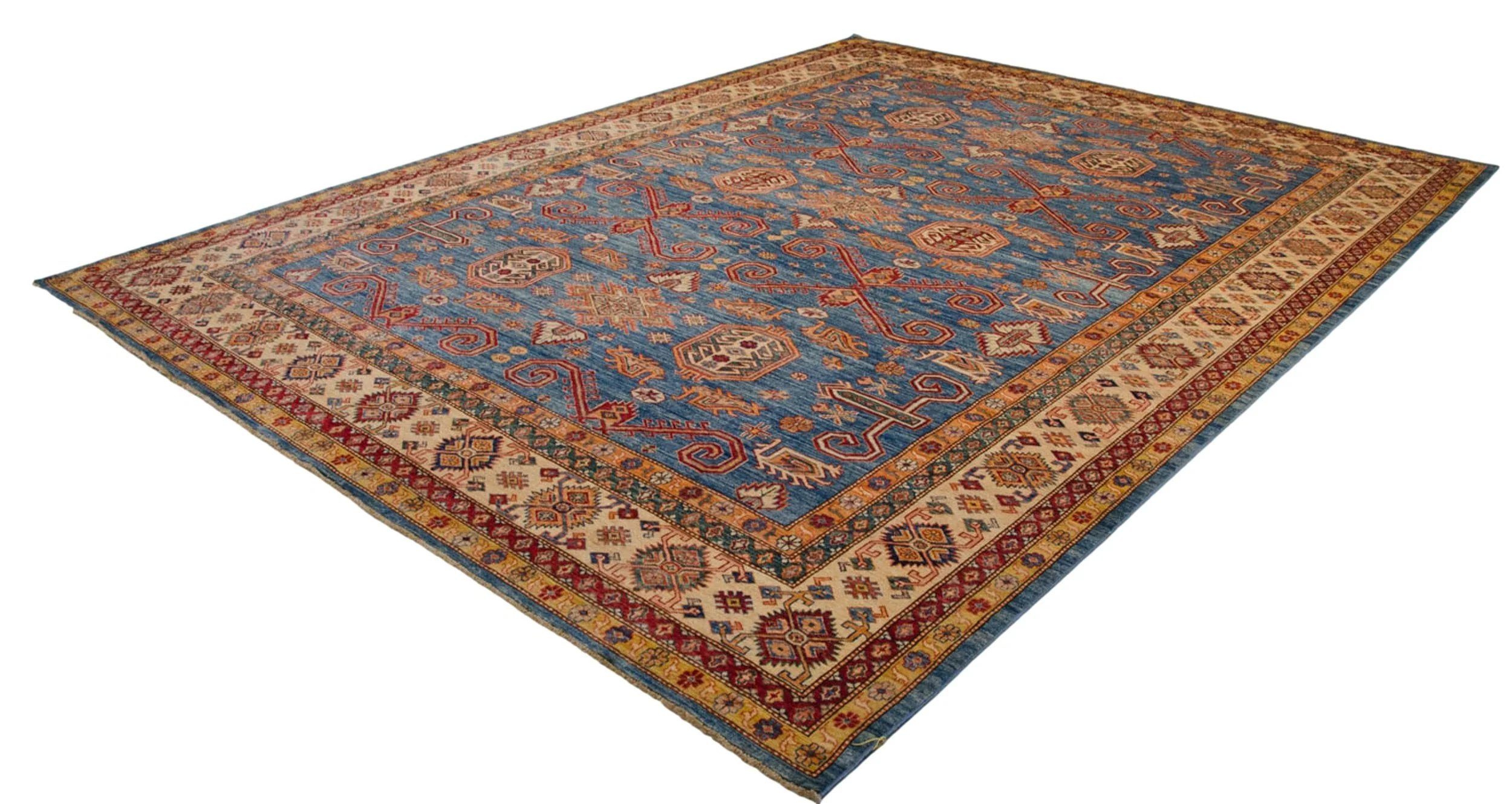 10x13 New Fine Pakistani Caucasian Design Carpet - Image 6