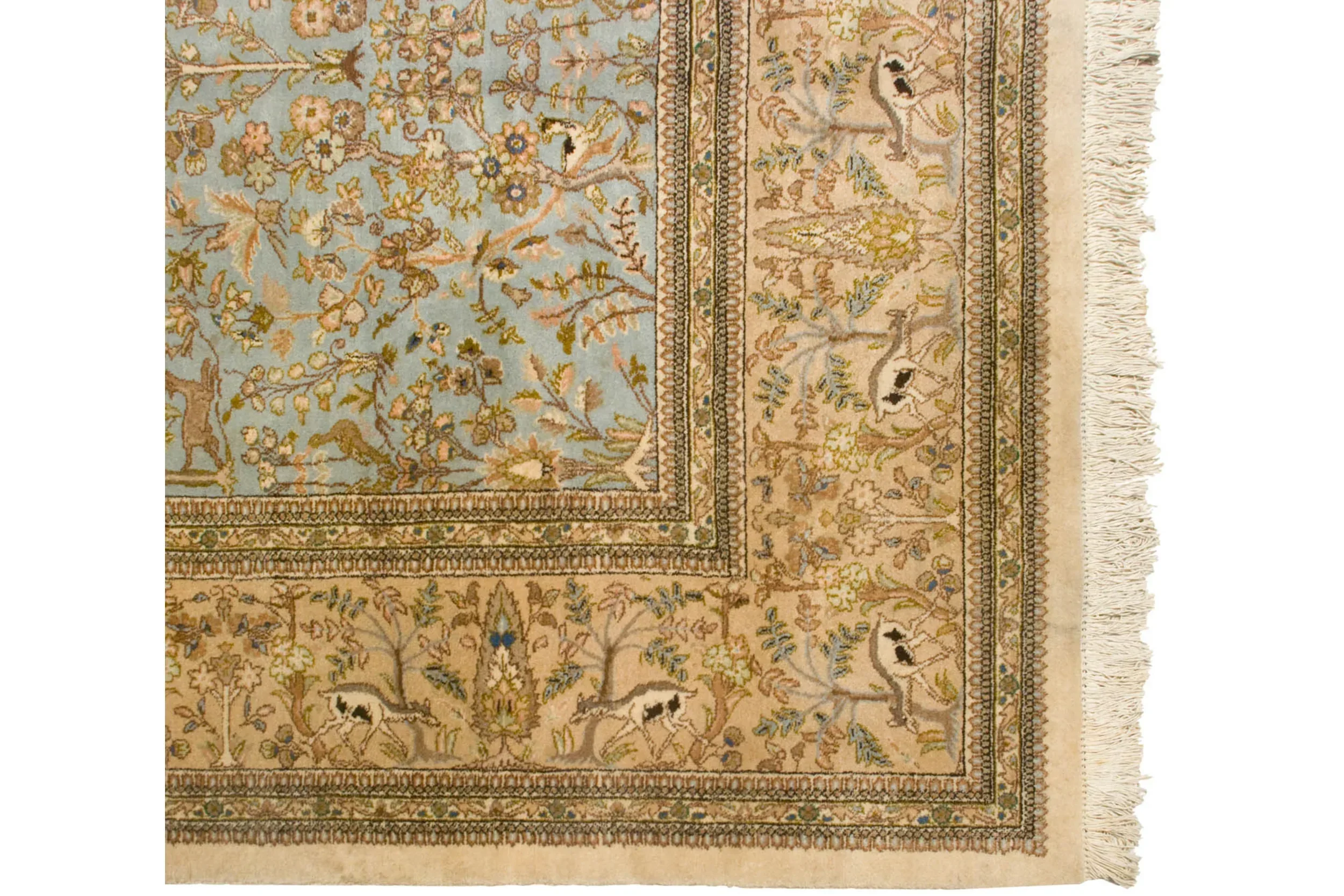 10x13 Vintage Tabriz Carpet - Image 13