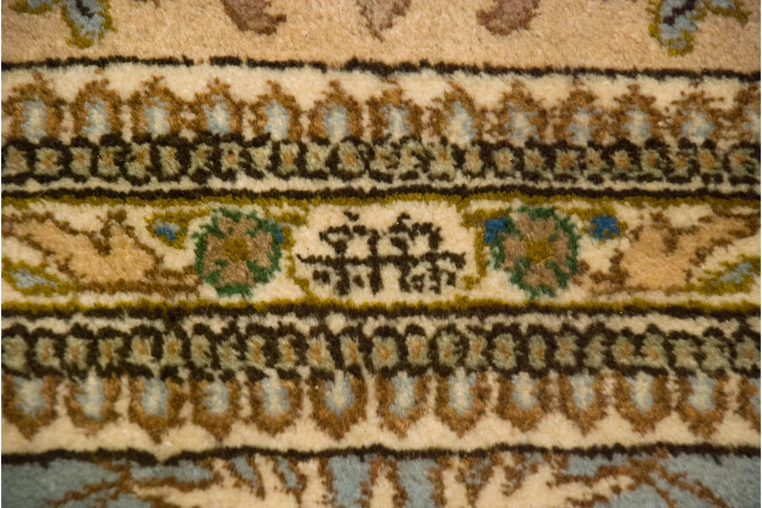 10x13 Vintage Tabriz Carpet - Image 14