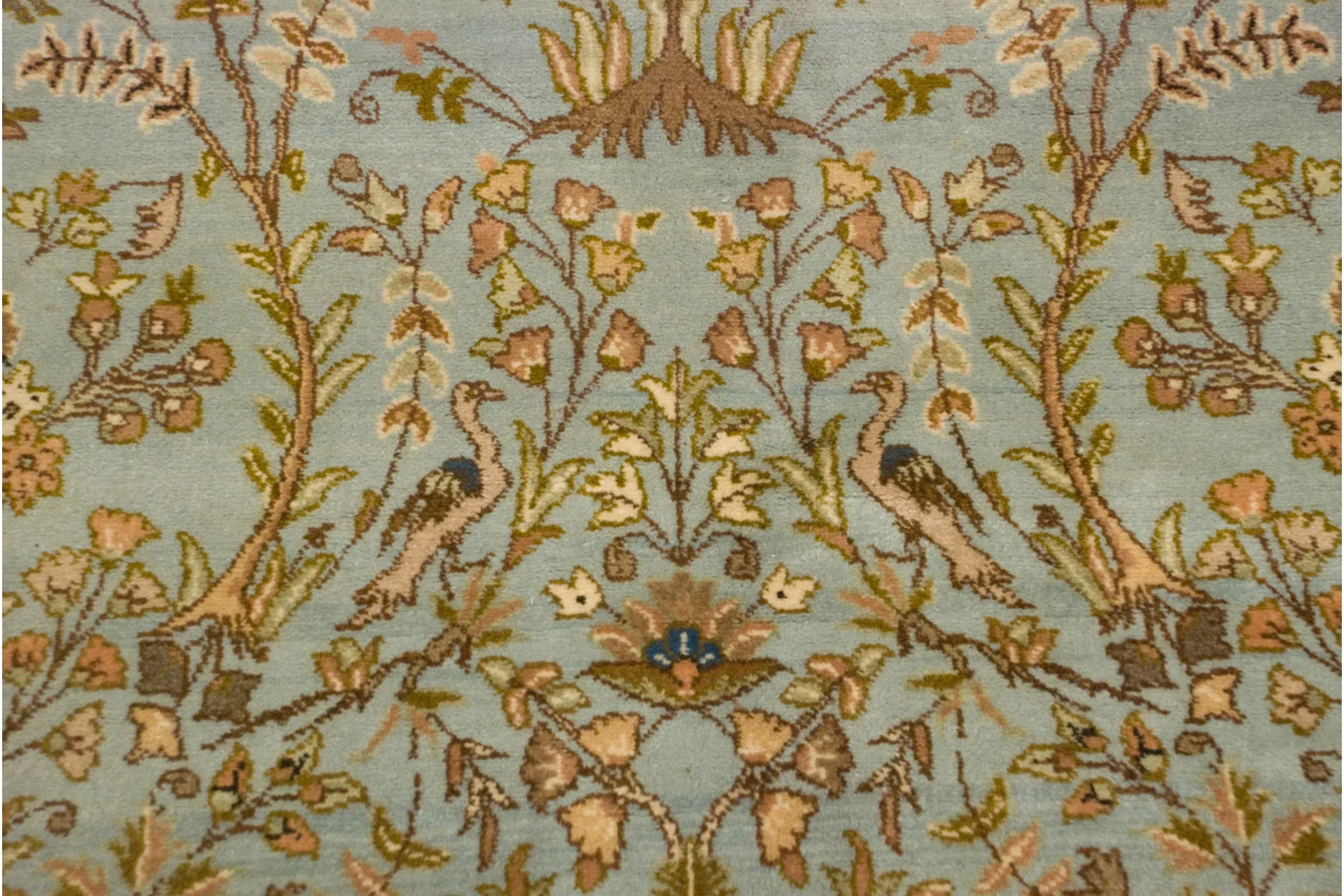 10x13 Vintage Tabriz Carpet - Image 8