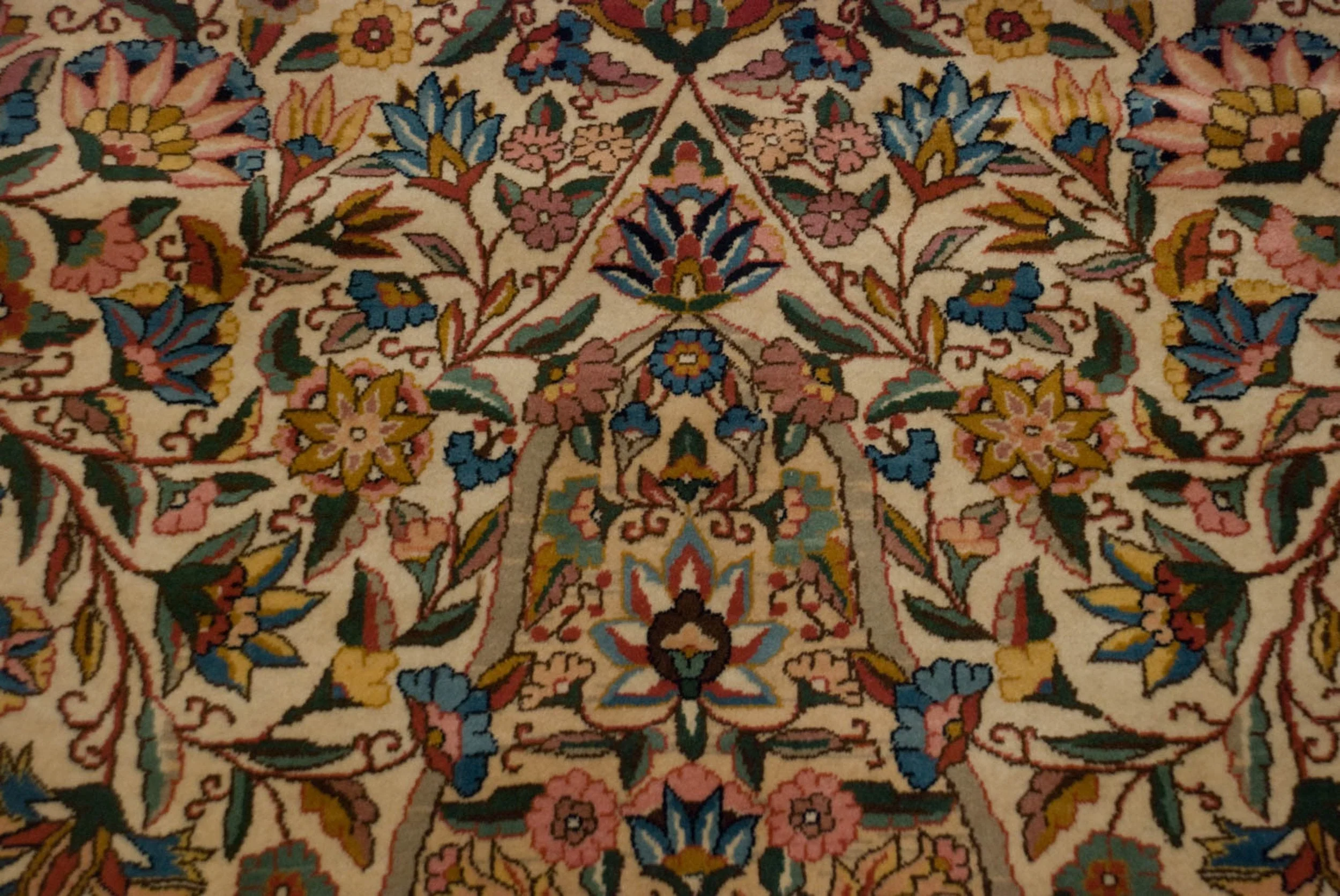 10x14.5 Vintage Fine Bulgarian Isfahan Design Carpet - Image 11