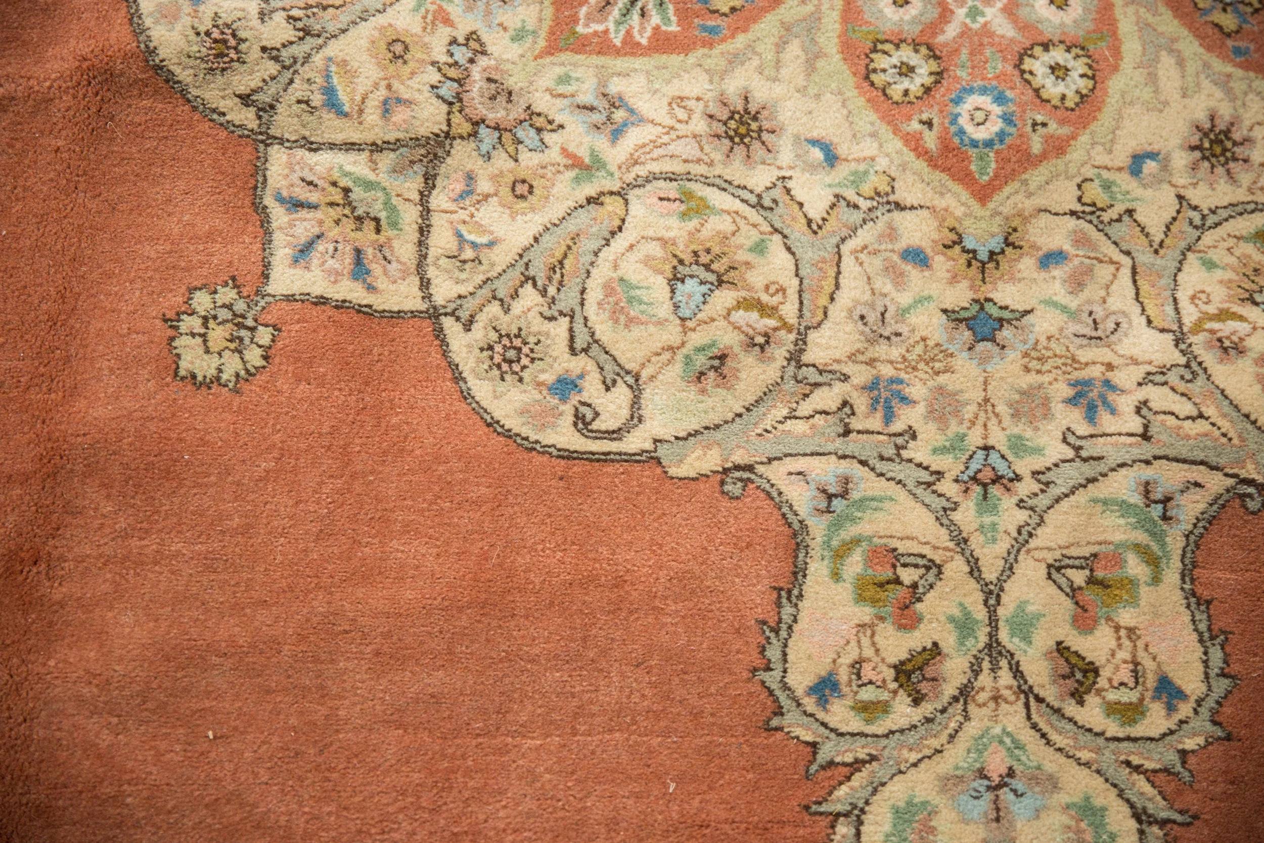 10x14.5 Vintage Tabriz Carpet - Image 15