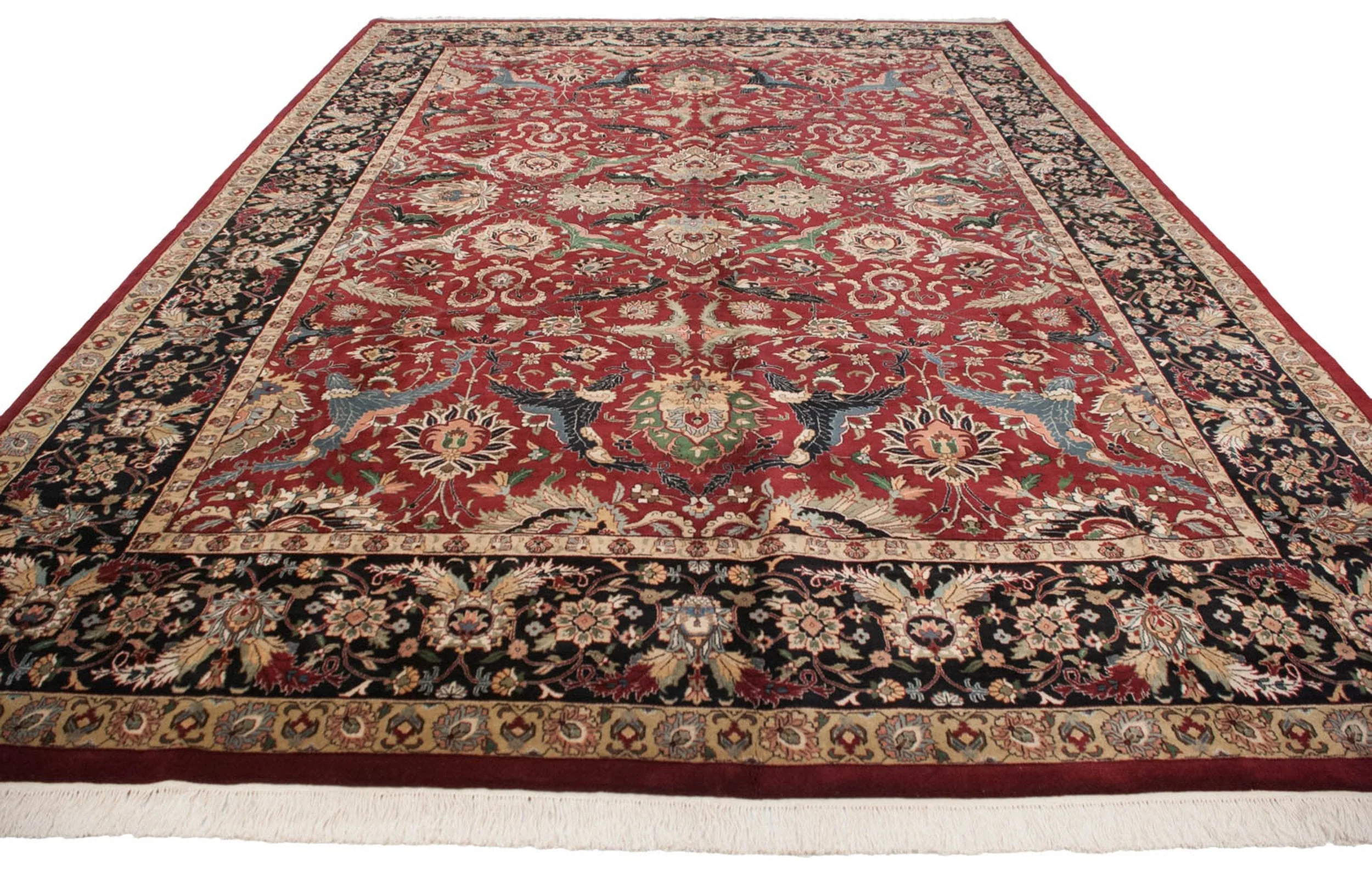 10x14 Vintage Agra Carpet - Image 2