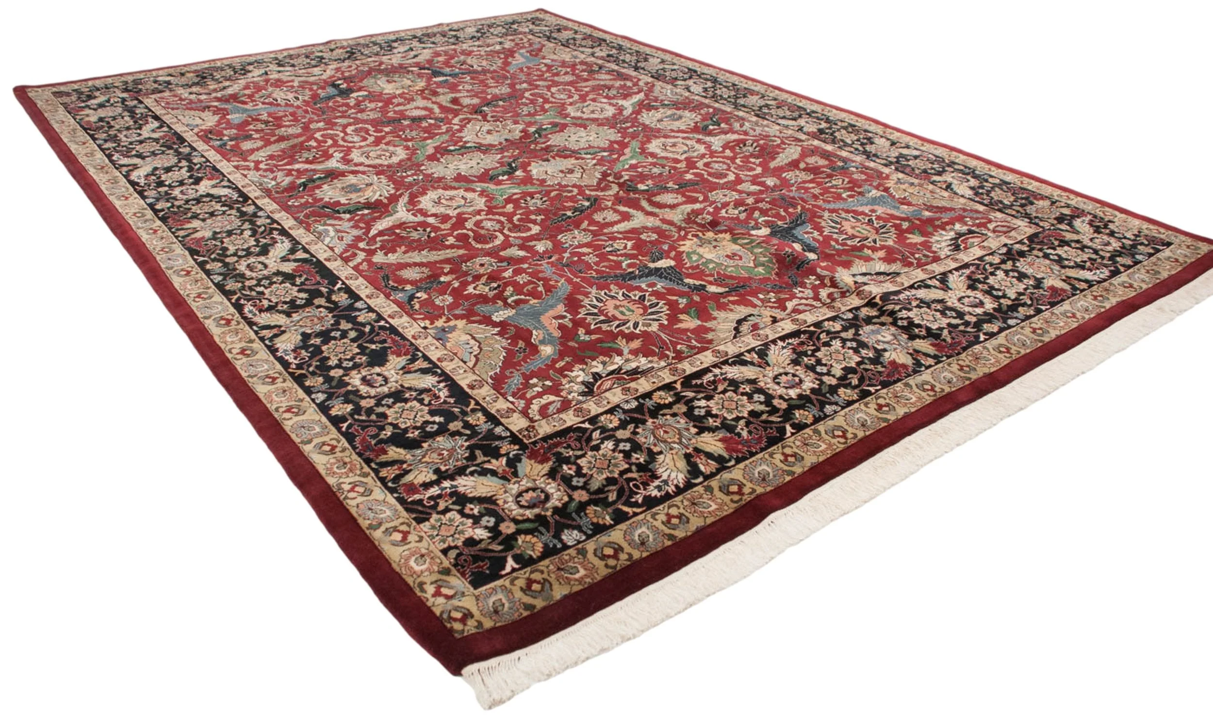 10x14 Vintage Agra Carpet - Image 3