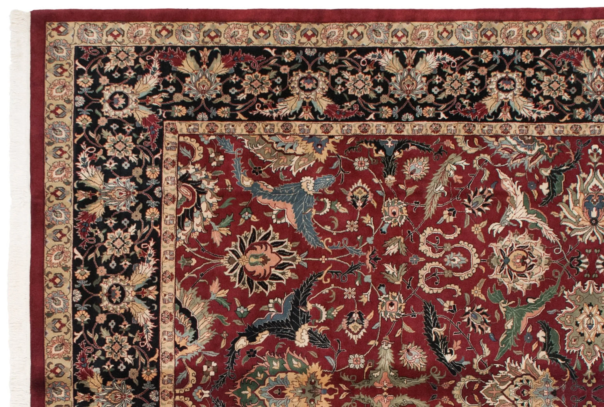 10x14 Vintage Agra Carpet - Image 8