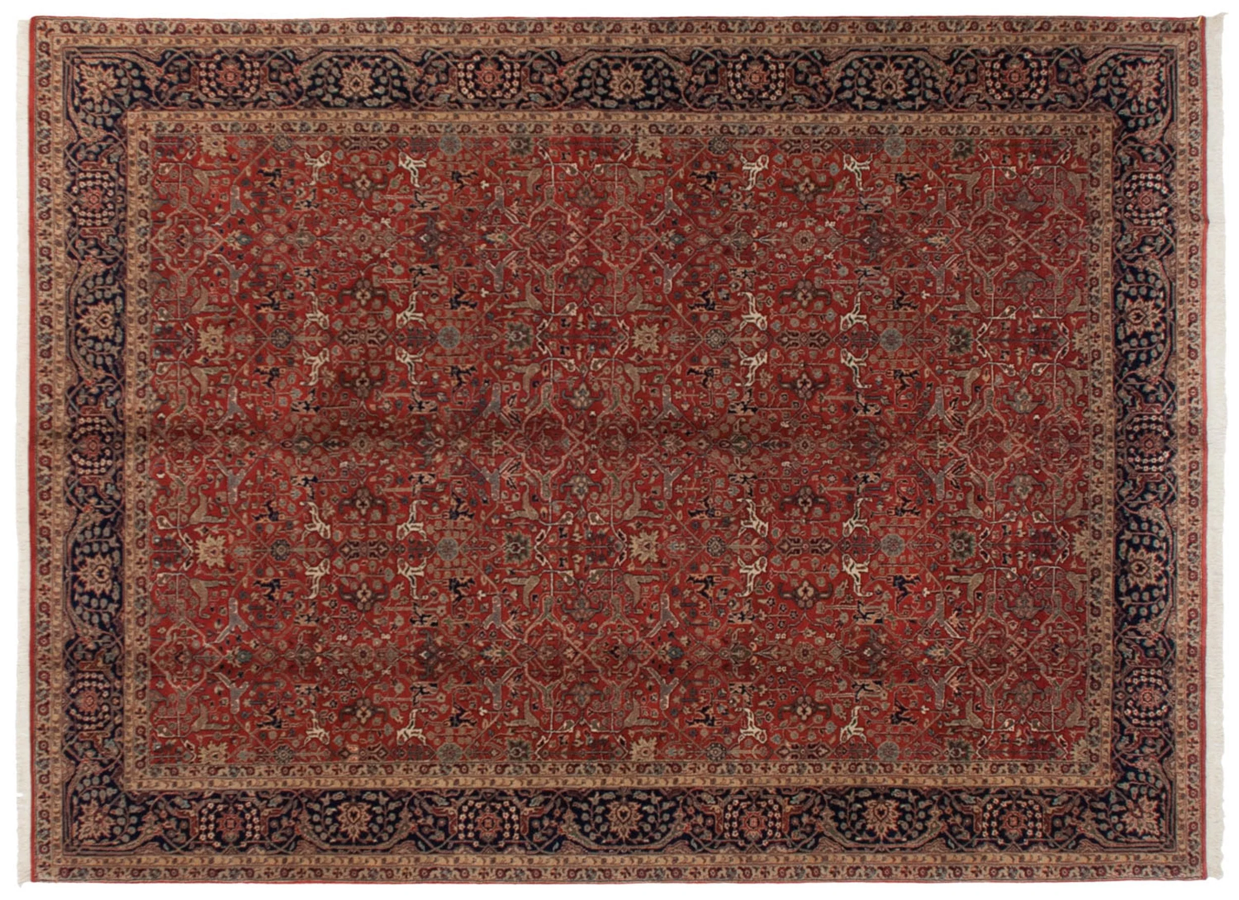 10x14 Vintage Agra Carpet - Image 3