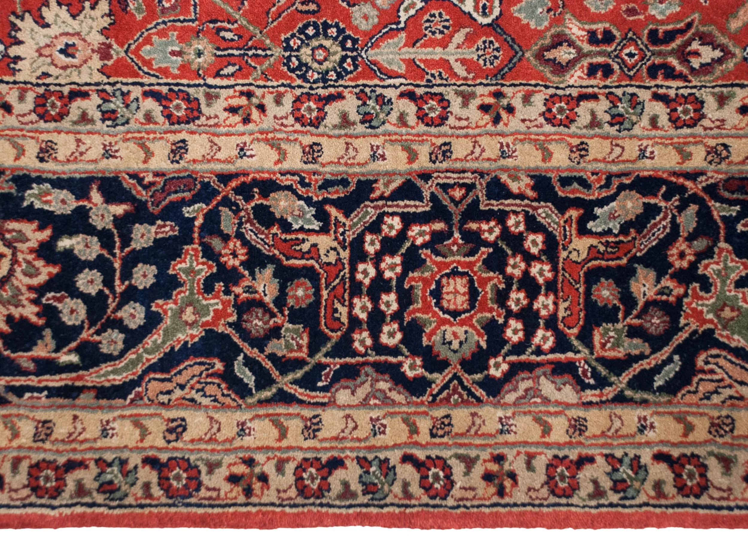 10x14 Vintage Agra Carpet - Image 7
