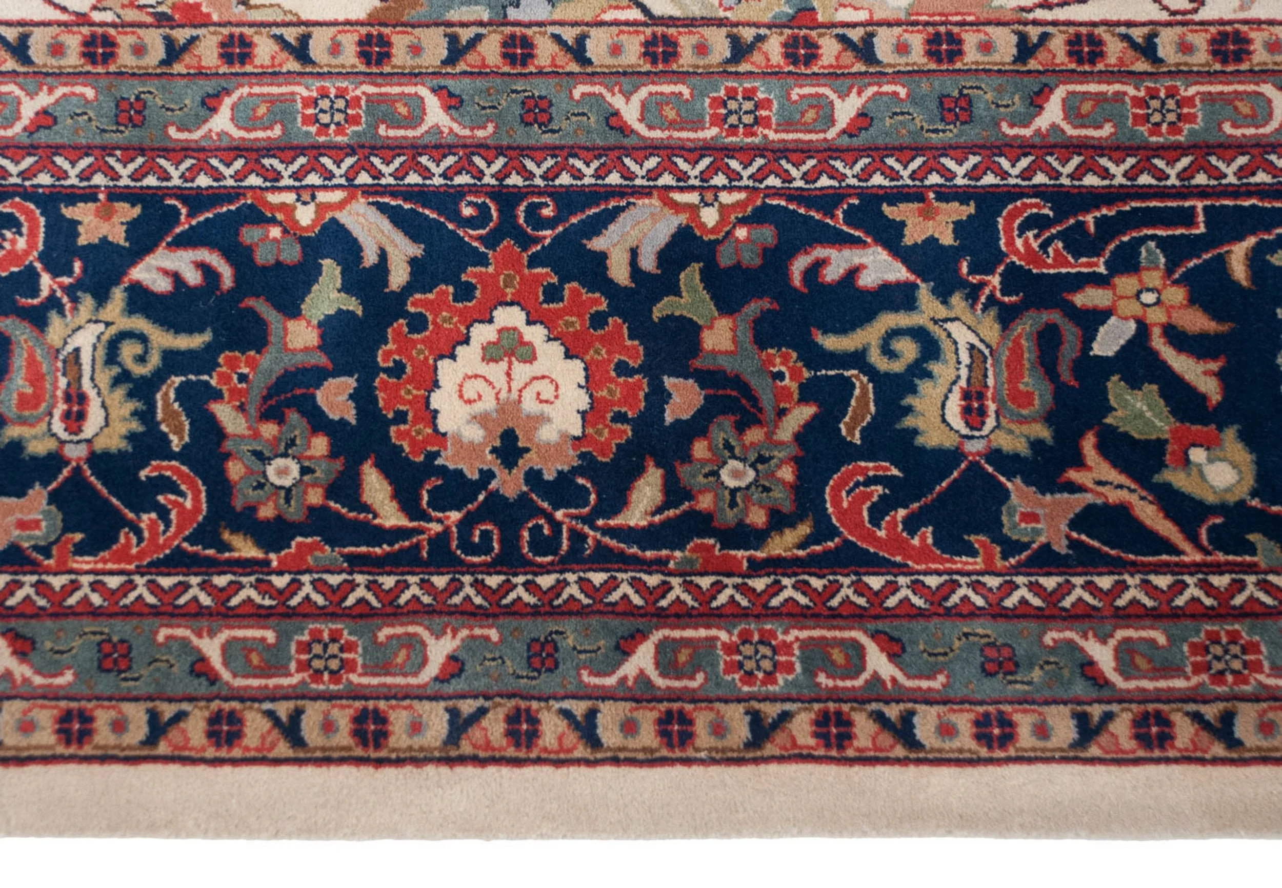 10x14 Vintage Agra Carpet - Image 7