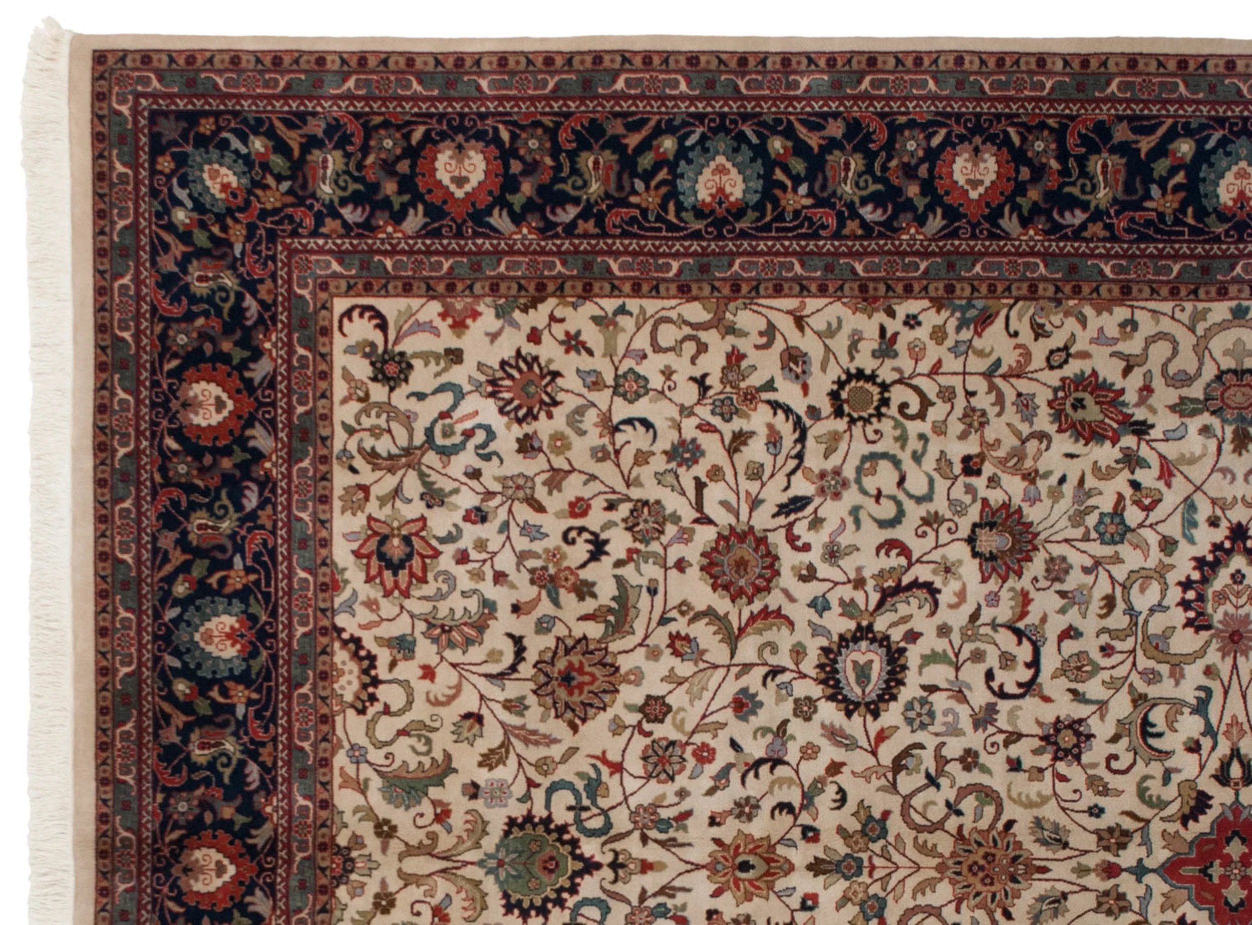 10x14 Vintage Agra Carpet - Image 8