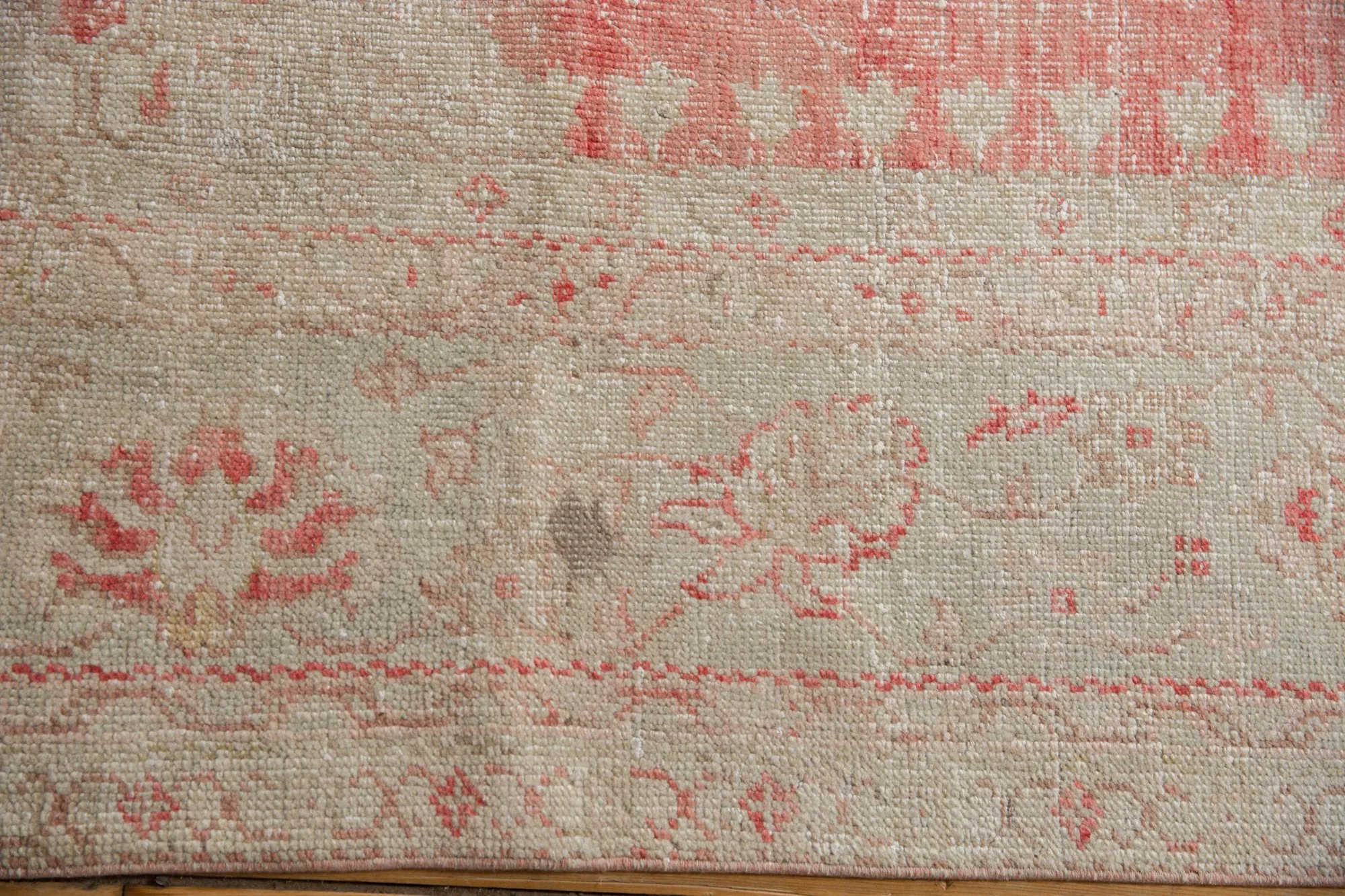 10x14 Vintage Distressed Oushak Carpet - Image 11
