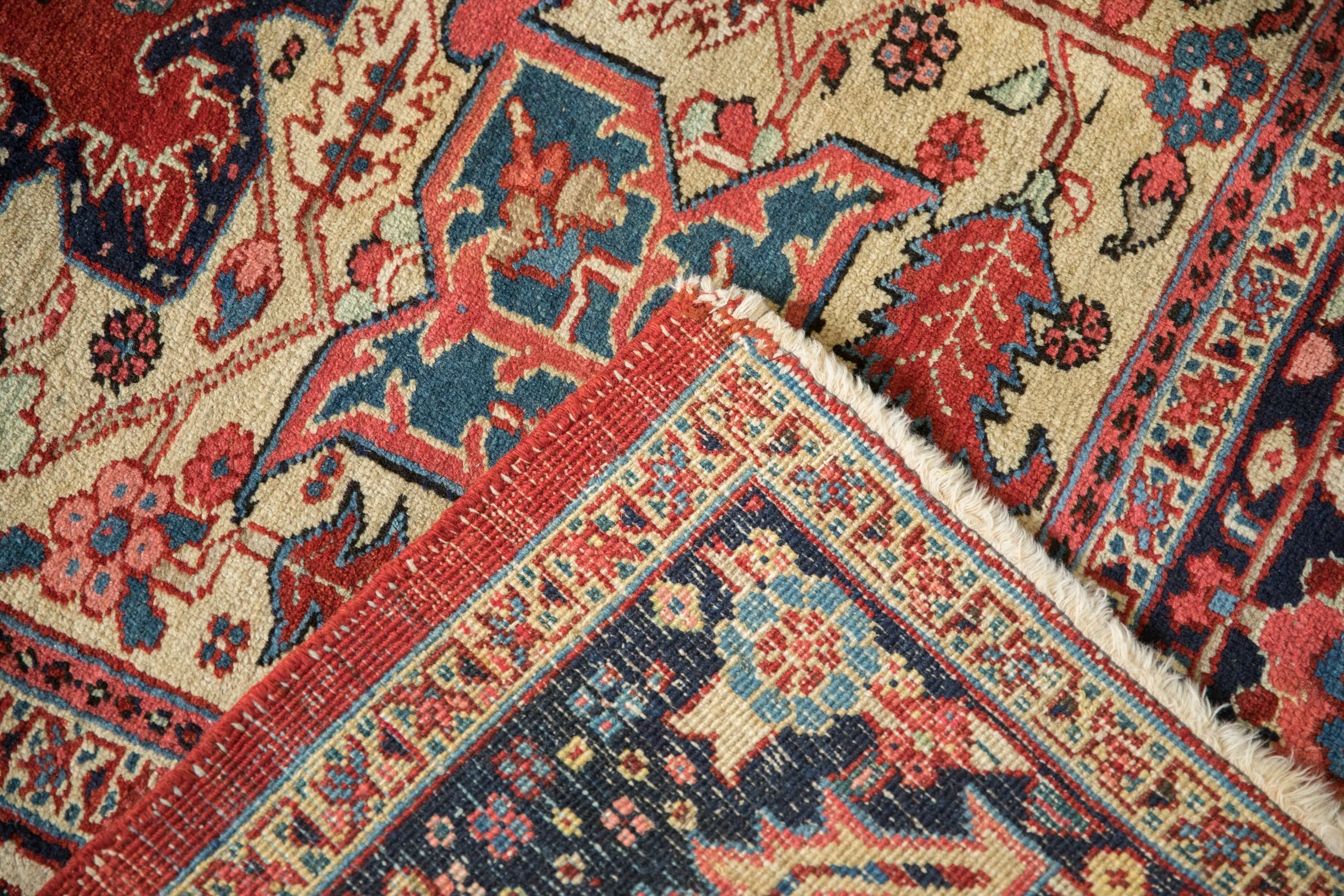 10x14 Vintage Heriz Carpet - Image 13