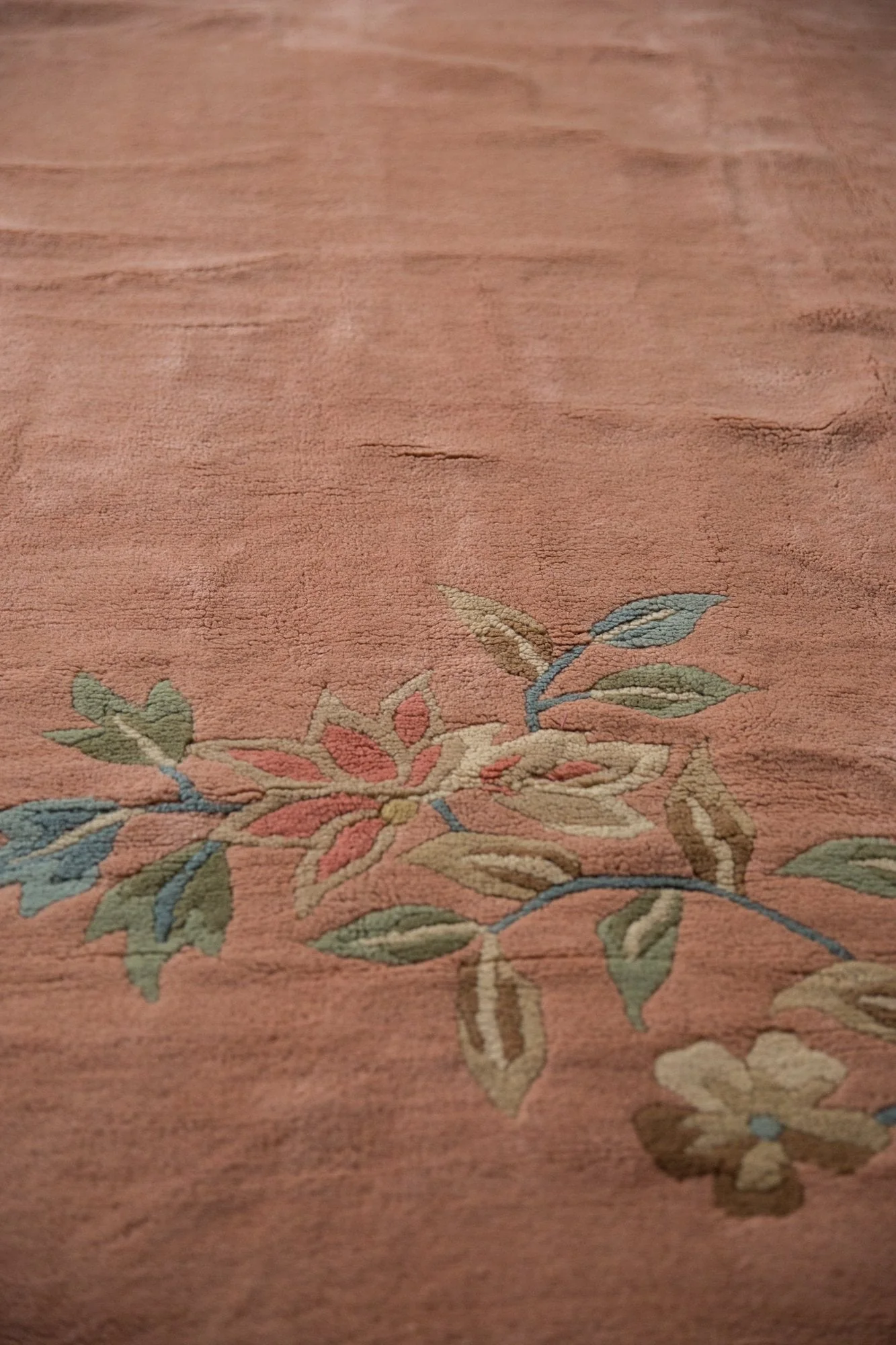 10x14 Vintage Japanese Art Deco Design Carpet - Image 10