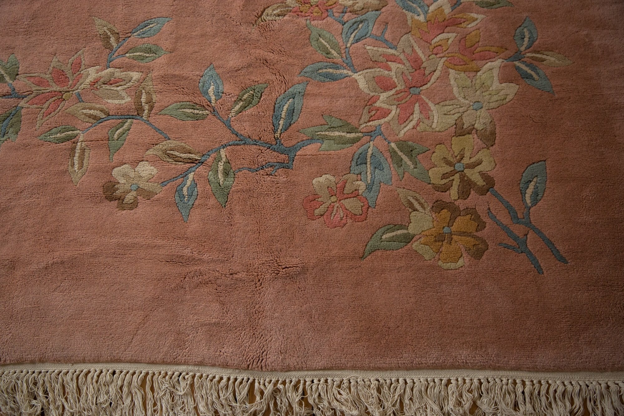10x14 Vintage Japanese Art Deco Design Carpet - Image 11