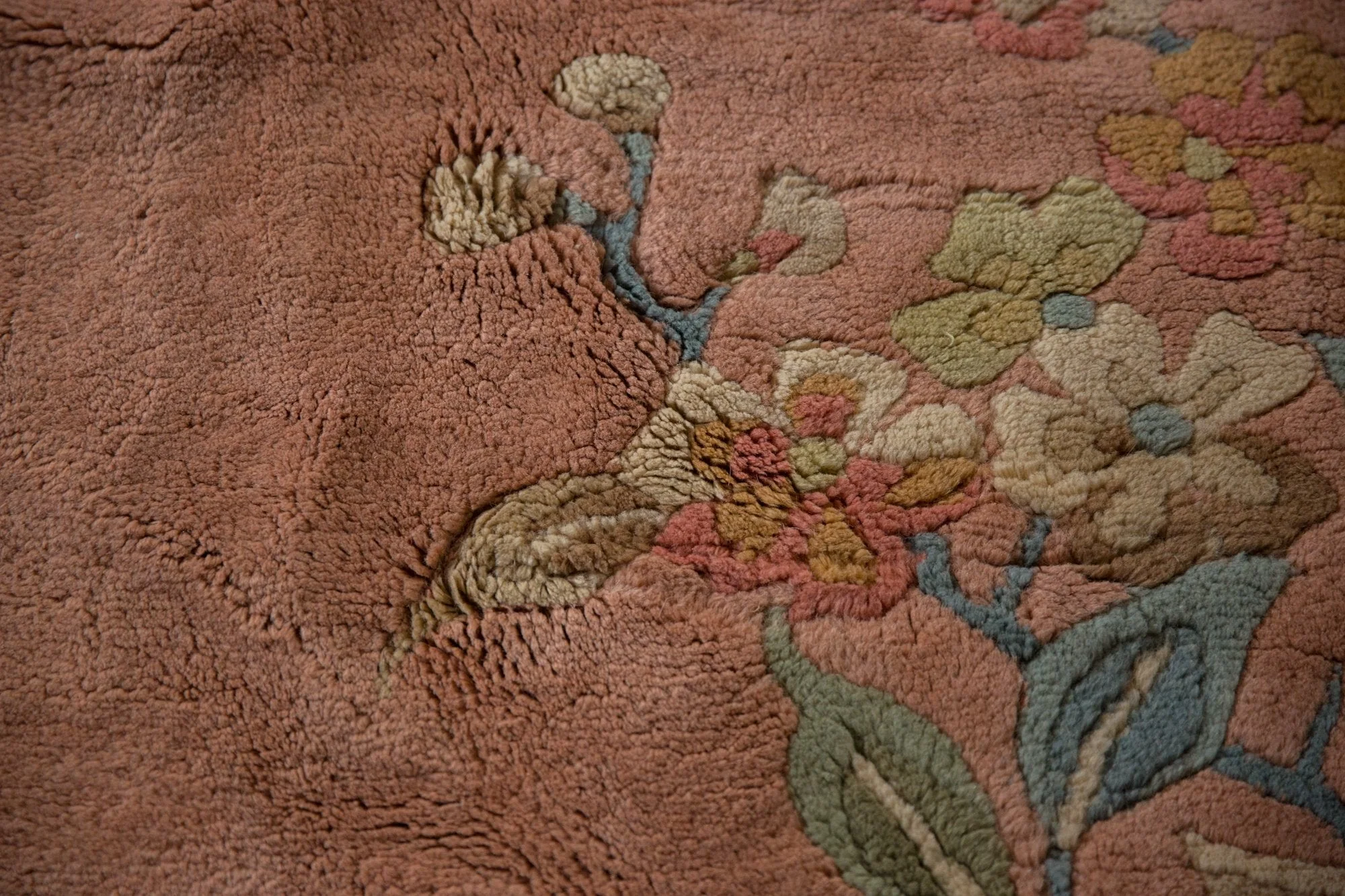 10x14 Vintage Japanese Art Deco Design Carpet - Image 12