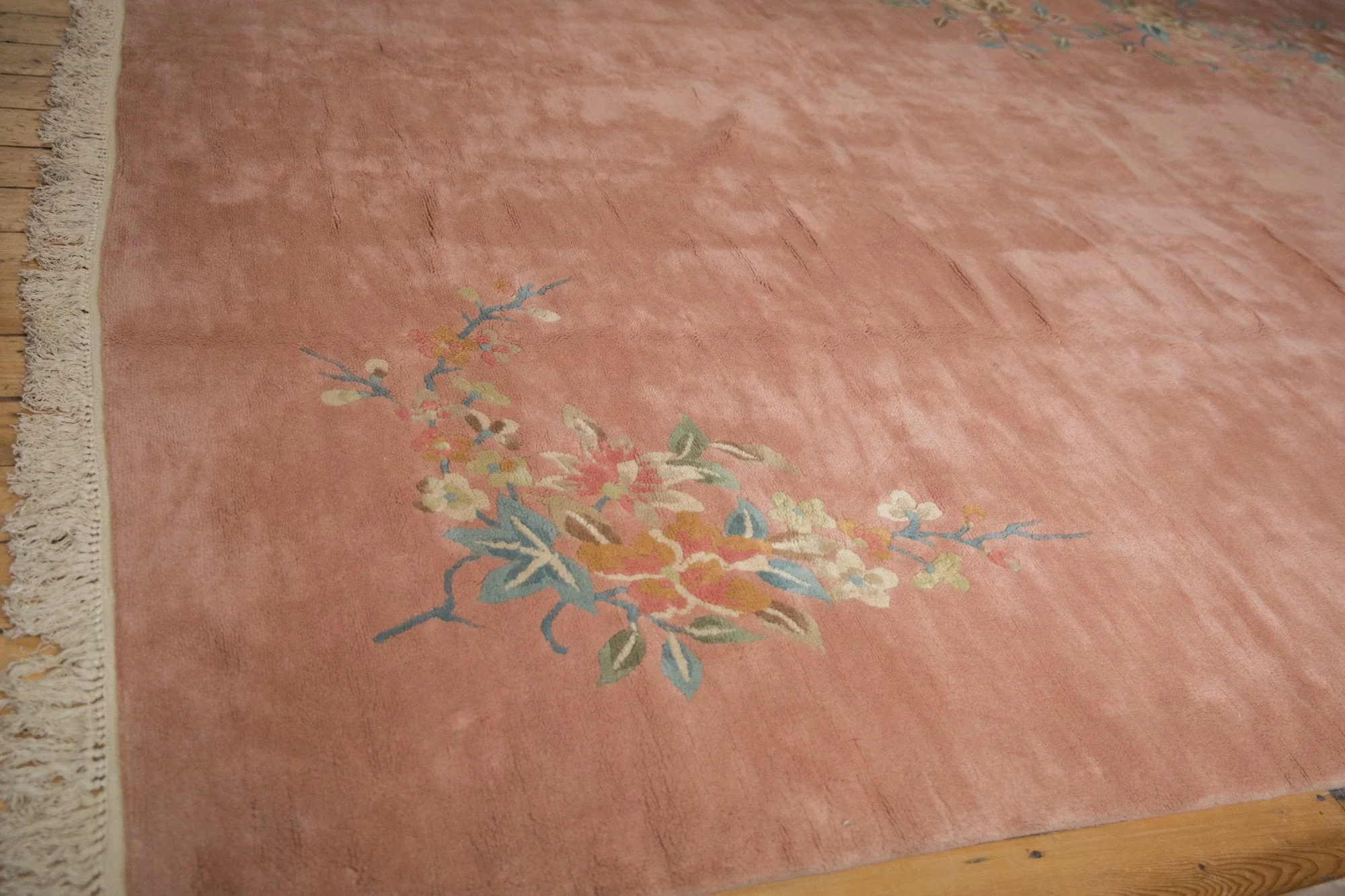 10x14 Vintage Japanese Art Deco Design Carpet - Image 3