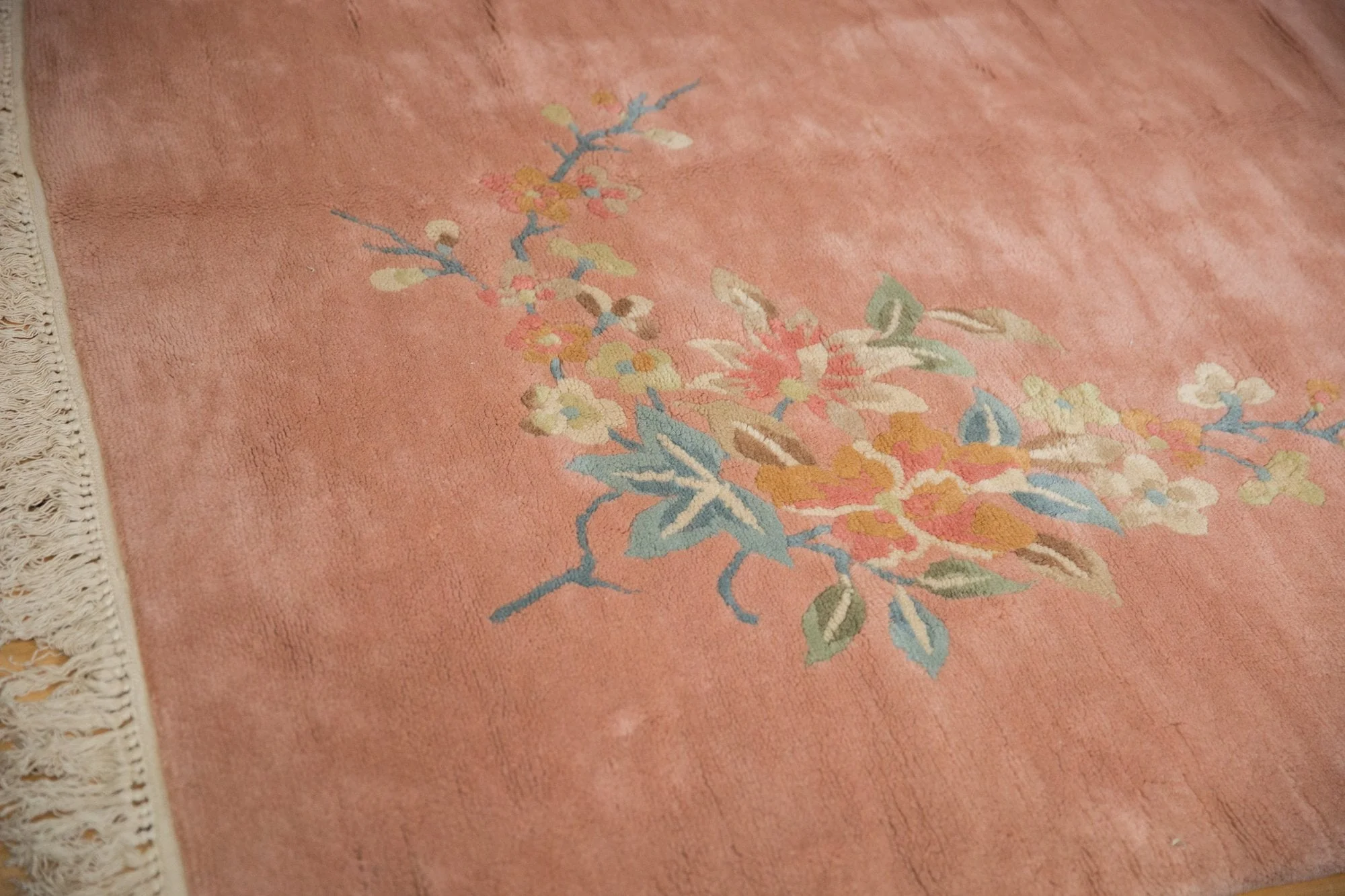10x14 Vintage Japanese Art Deco Design Carpet - Image 4