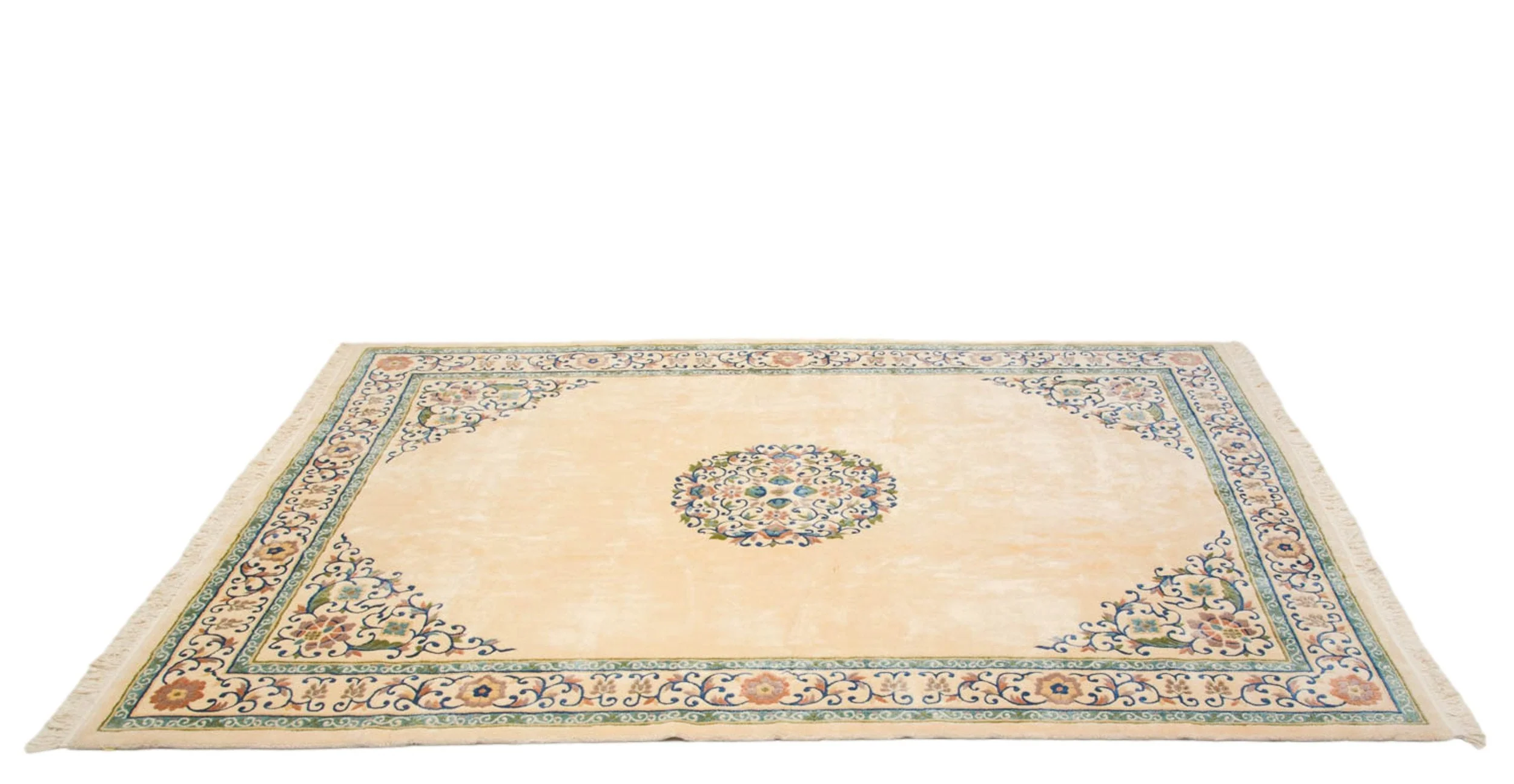 10x14 Vintage Japanese Peking Design Carpet - Image 3