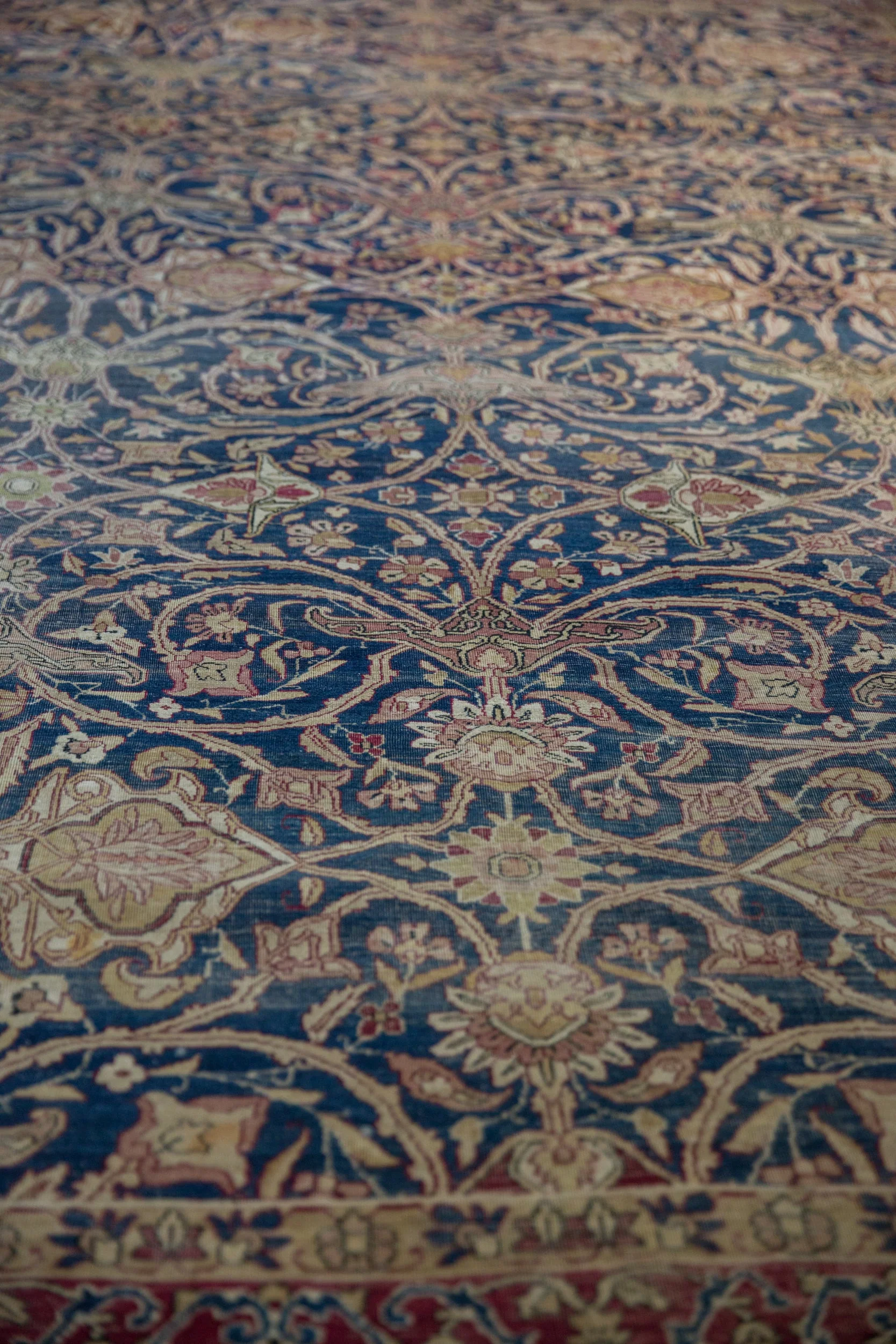 10x15 Antique Kerman Carpet - Image 10