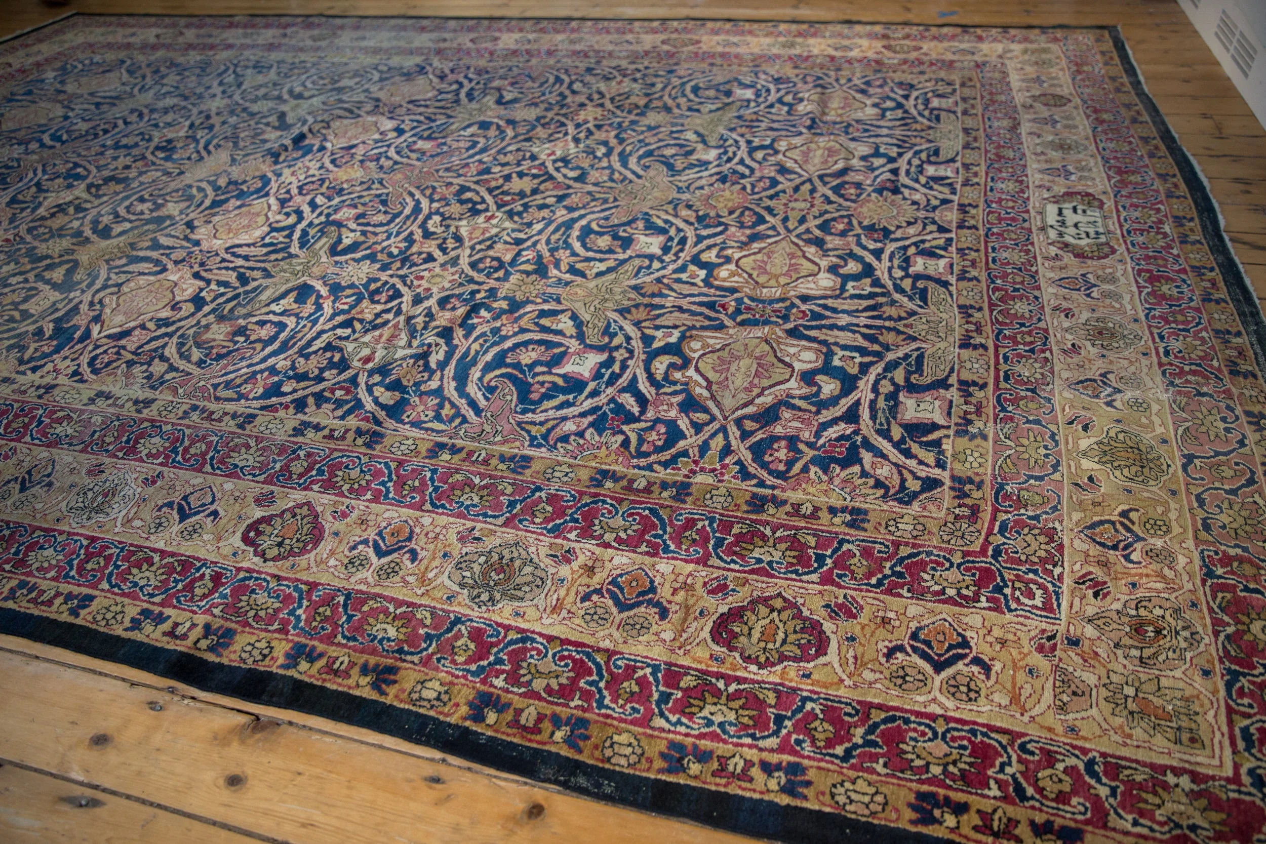 10x15 Antique Kerman Carpet - Image 4