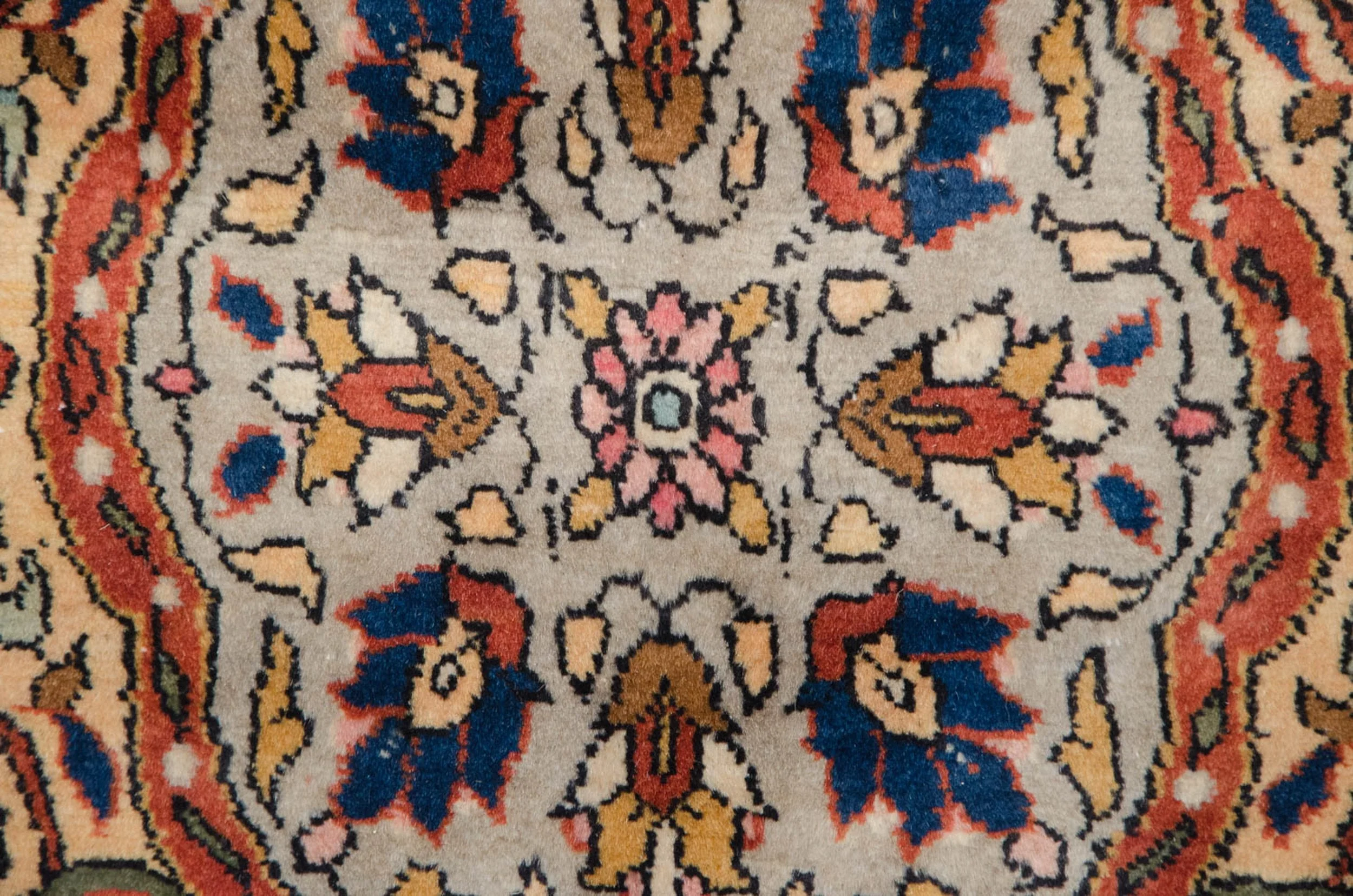 10x16.5 Vintage Fine Pakistani Ardebil Design Carpet - Image 12