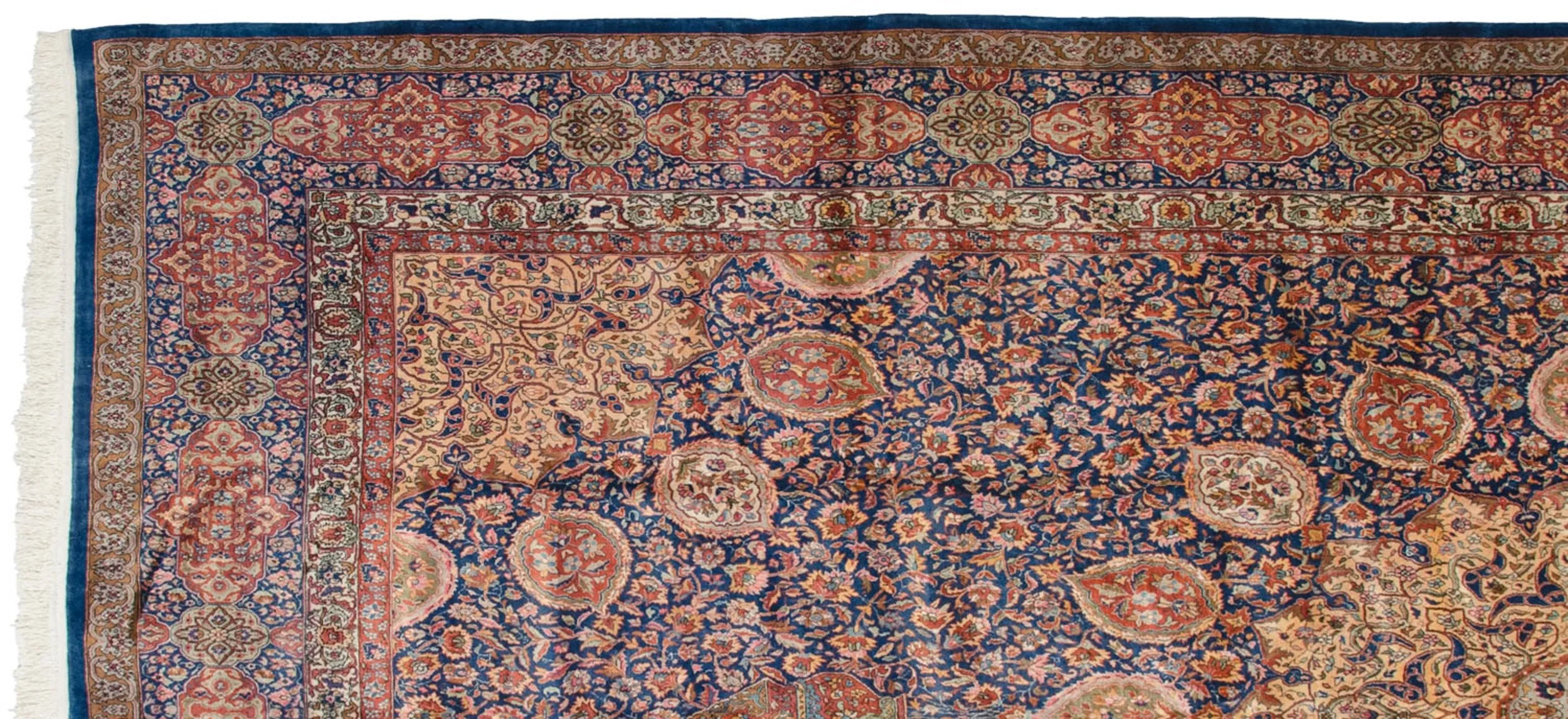 10x16.5 Vintage Fine Pakistani Ardebil Design Carpet - Image 14